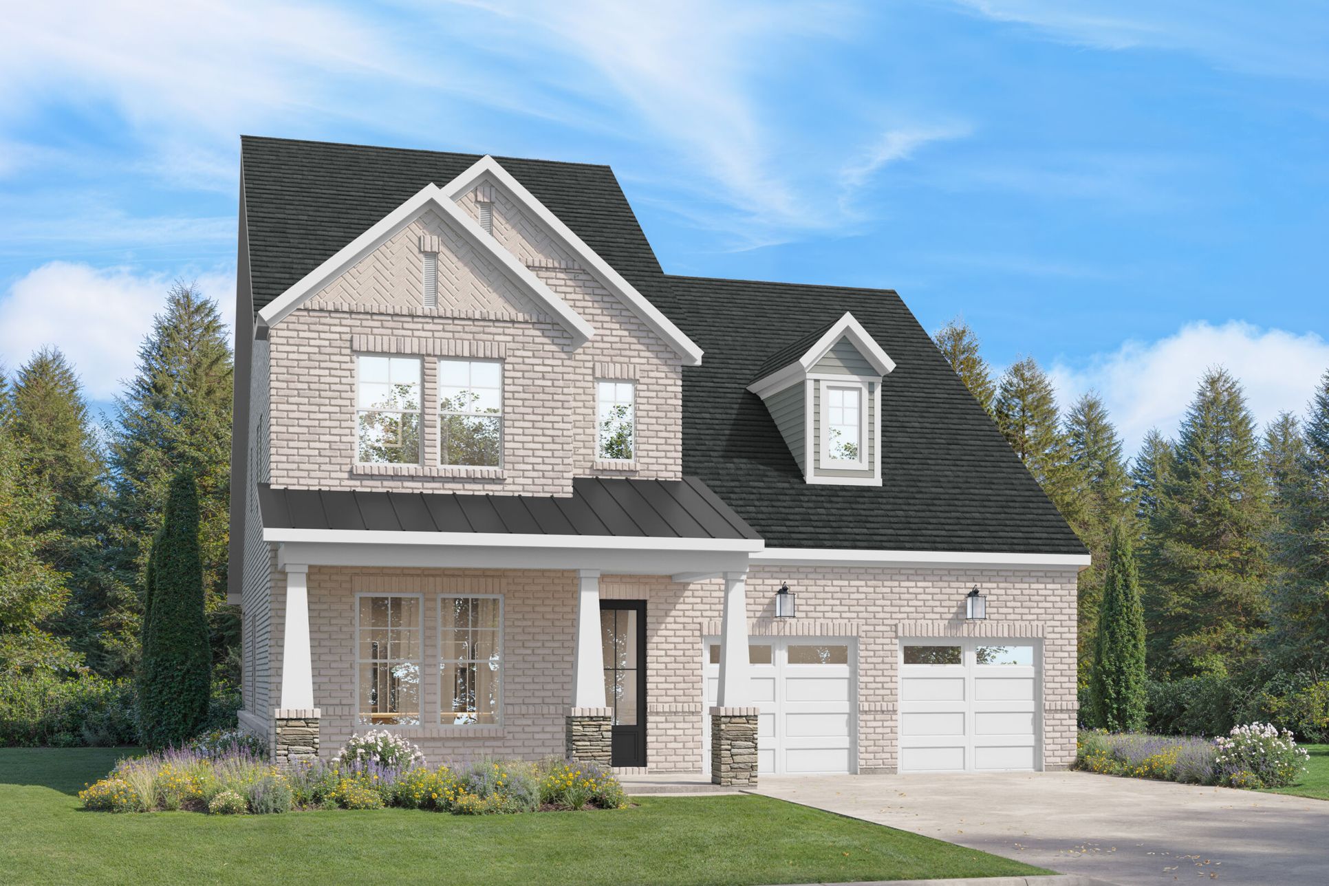 Linden Elevation A:Linden Elevation A