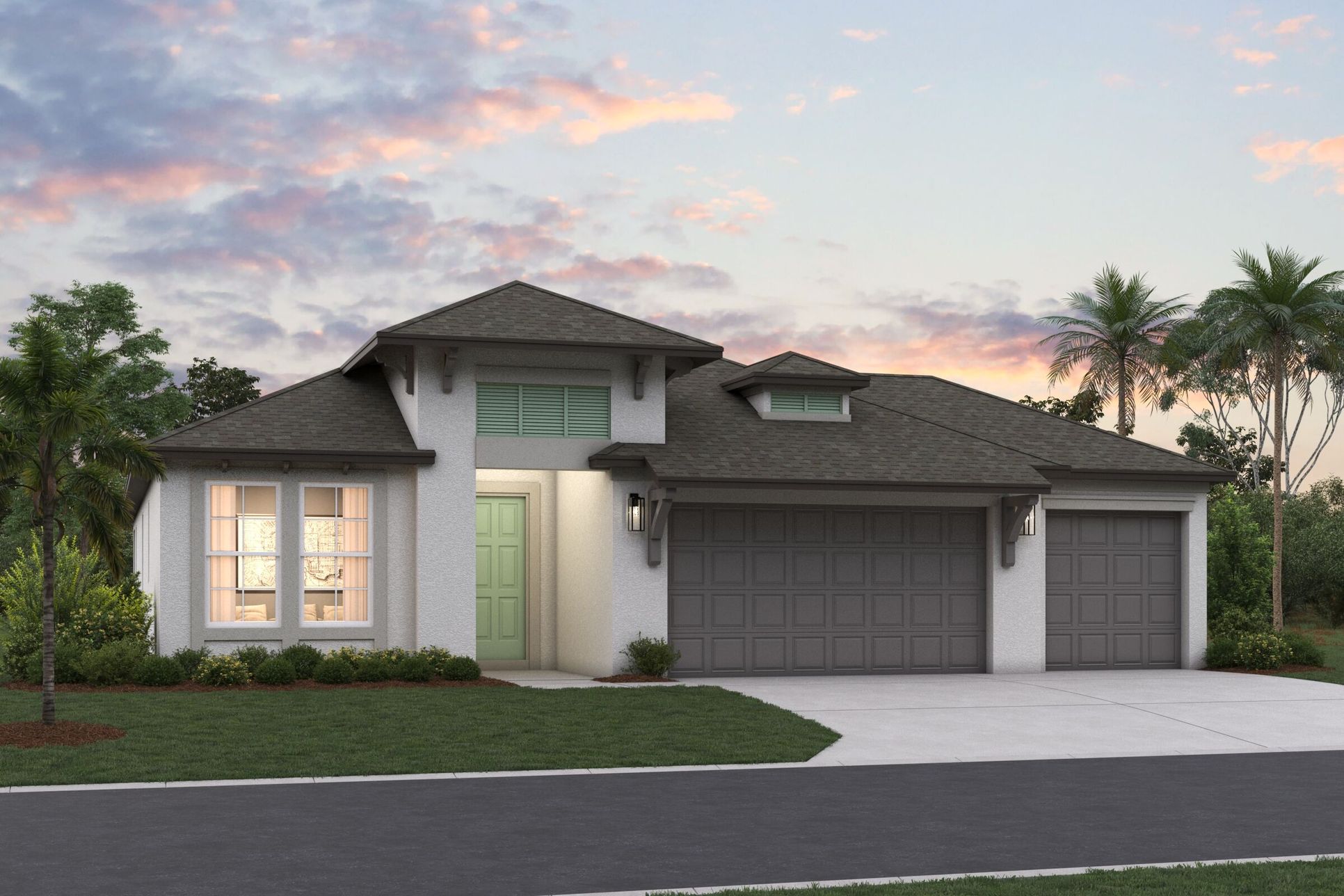 Calusa Elevation A:Calusa Elevation A
