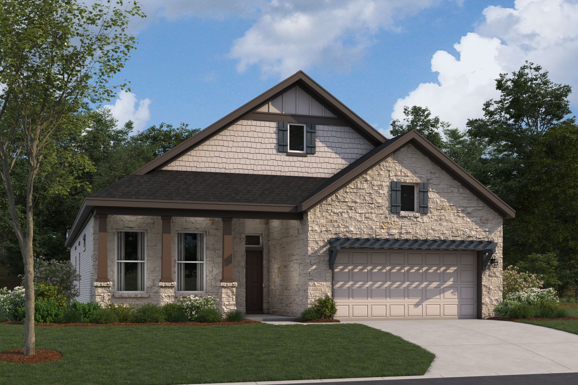 Barton II Elevation C:Barton II Elevation C