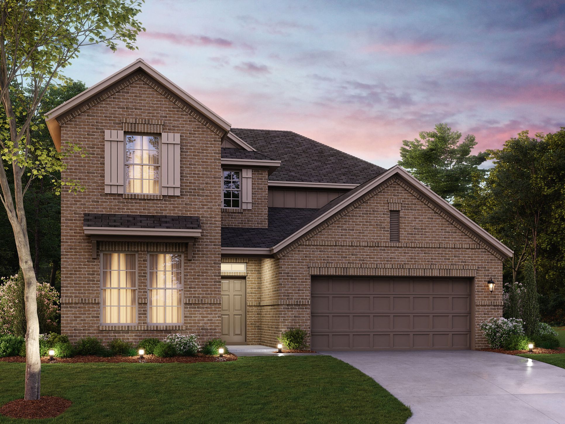 Balcones Elevation C:Balcones Elevation C