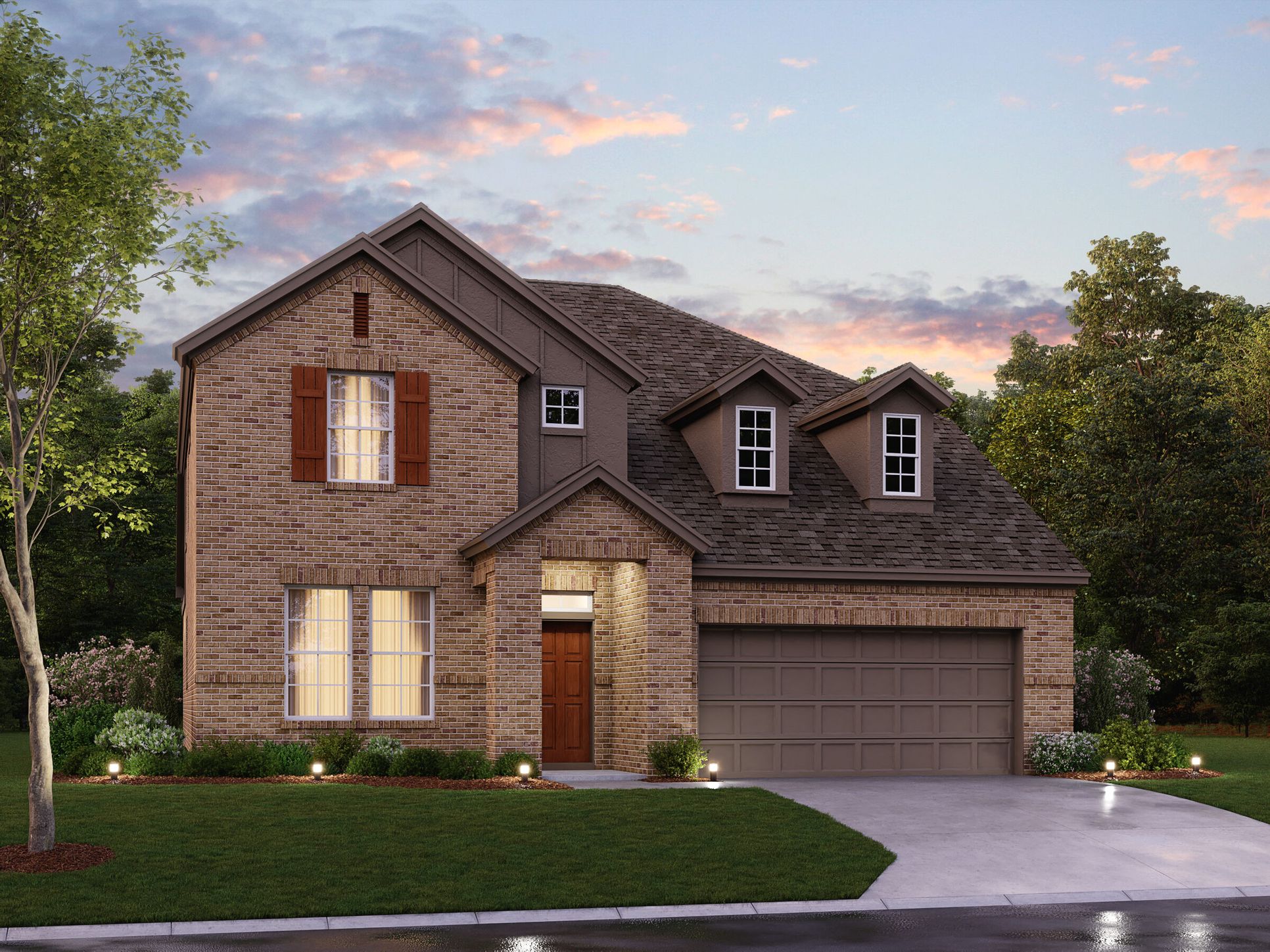 Whitley Elevation A:Whitley Elevation A