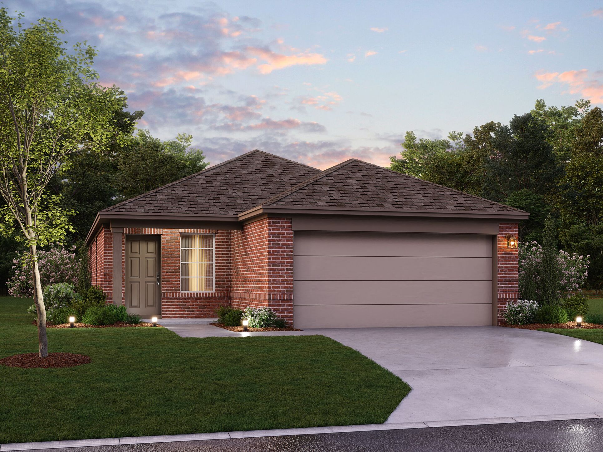 Magnolia Elevation A:Magnolia Elevation A