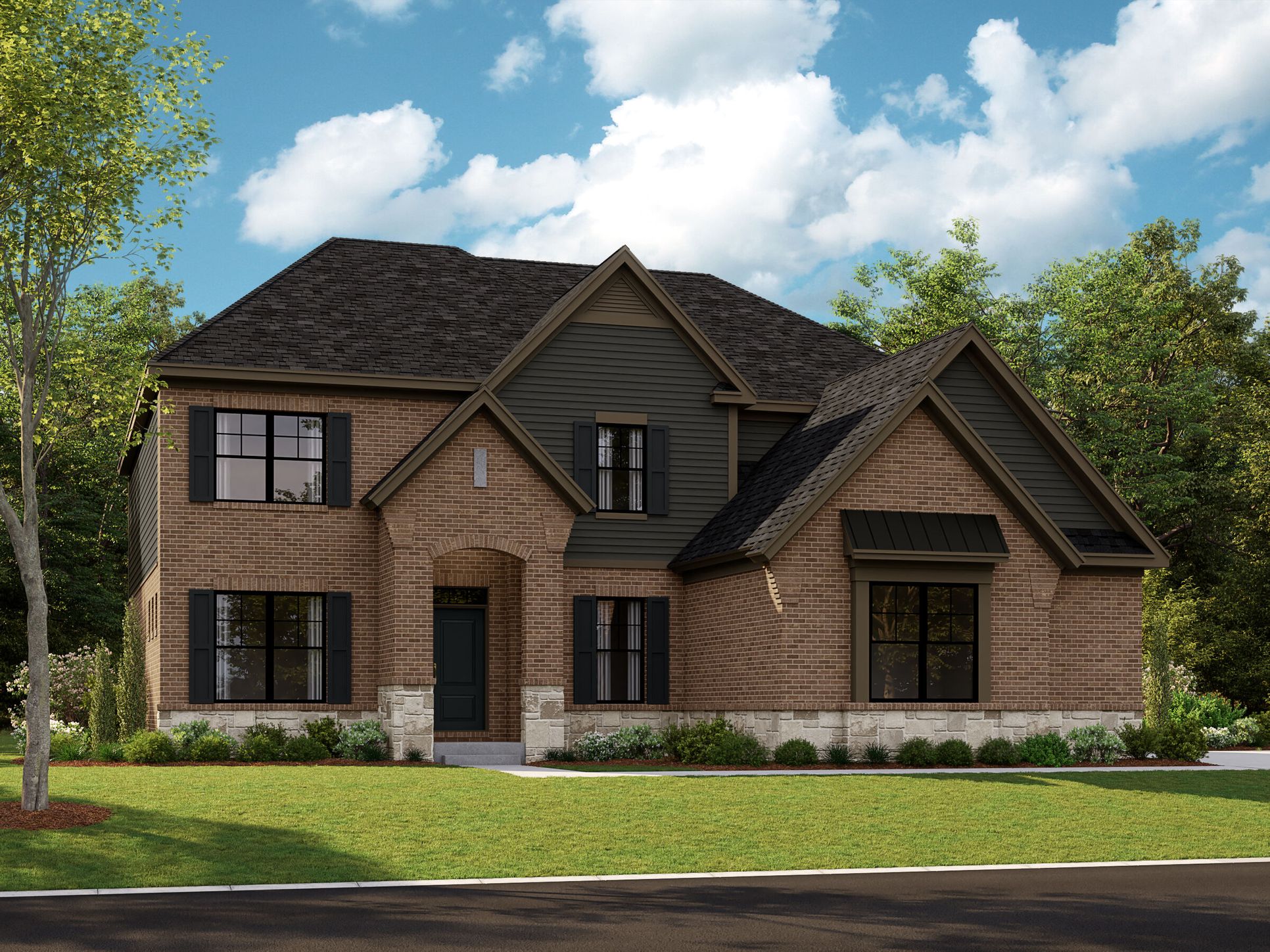 Lyndale Elevation A:Lyndale Elevation A