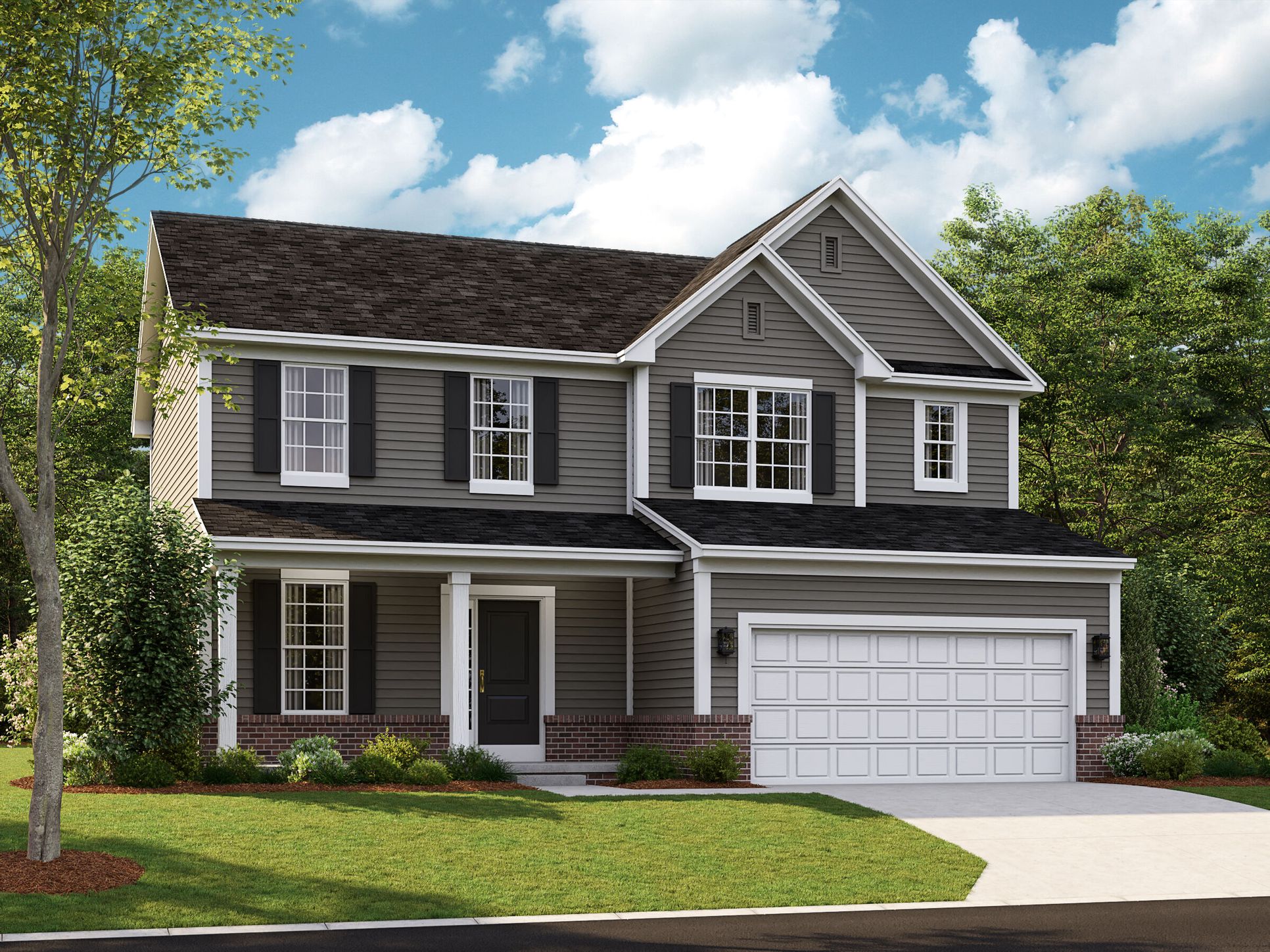 Dearborn Elevation A:Dearborn Elevation A