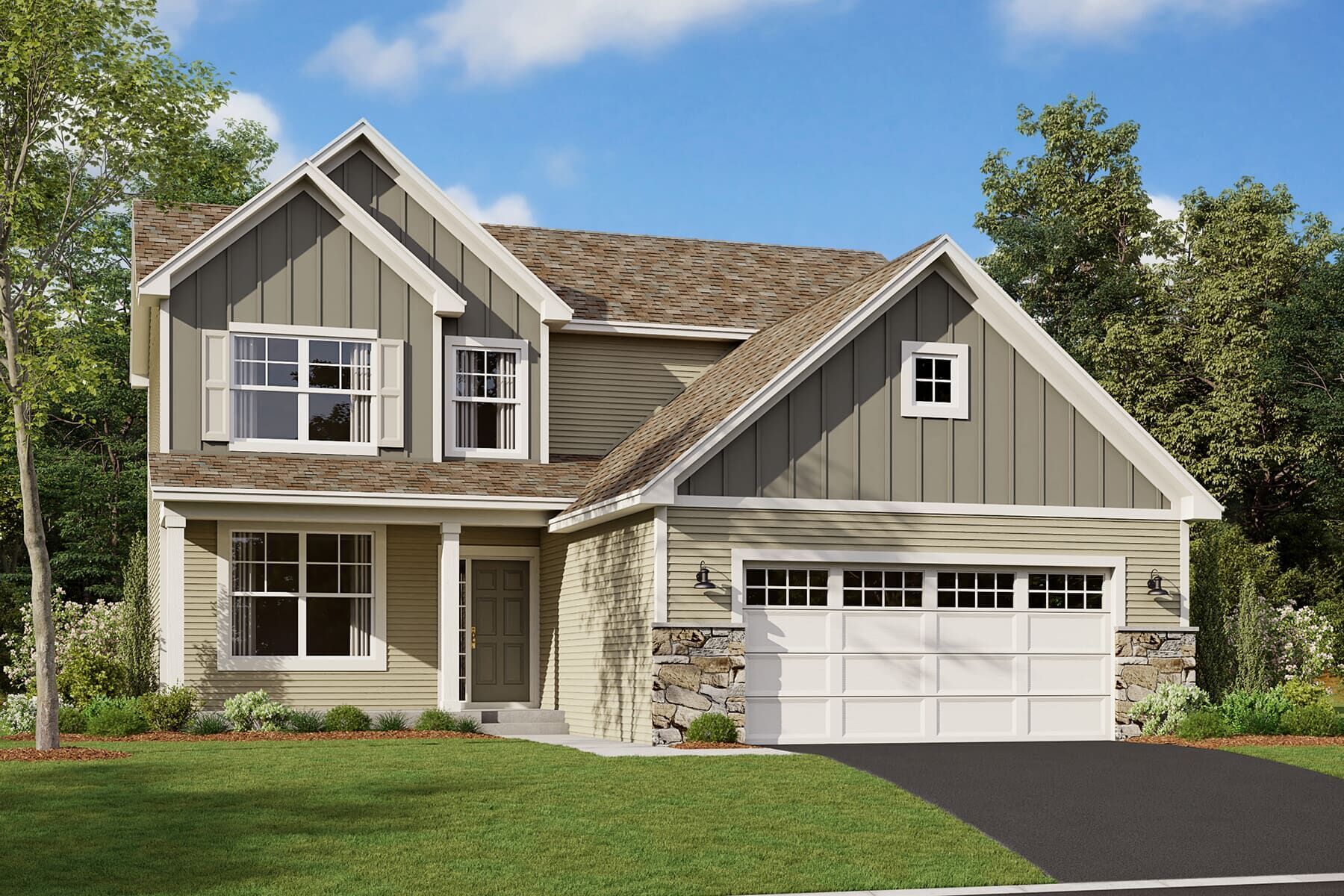 Canton Elevation B:Canton Elevation B