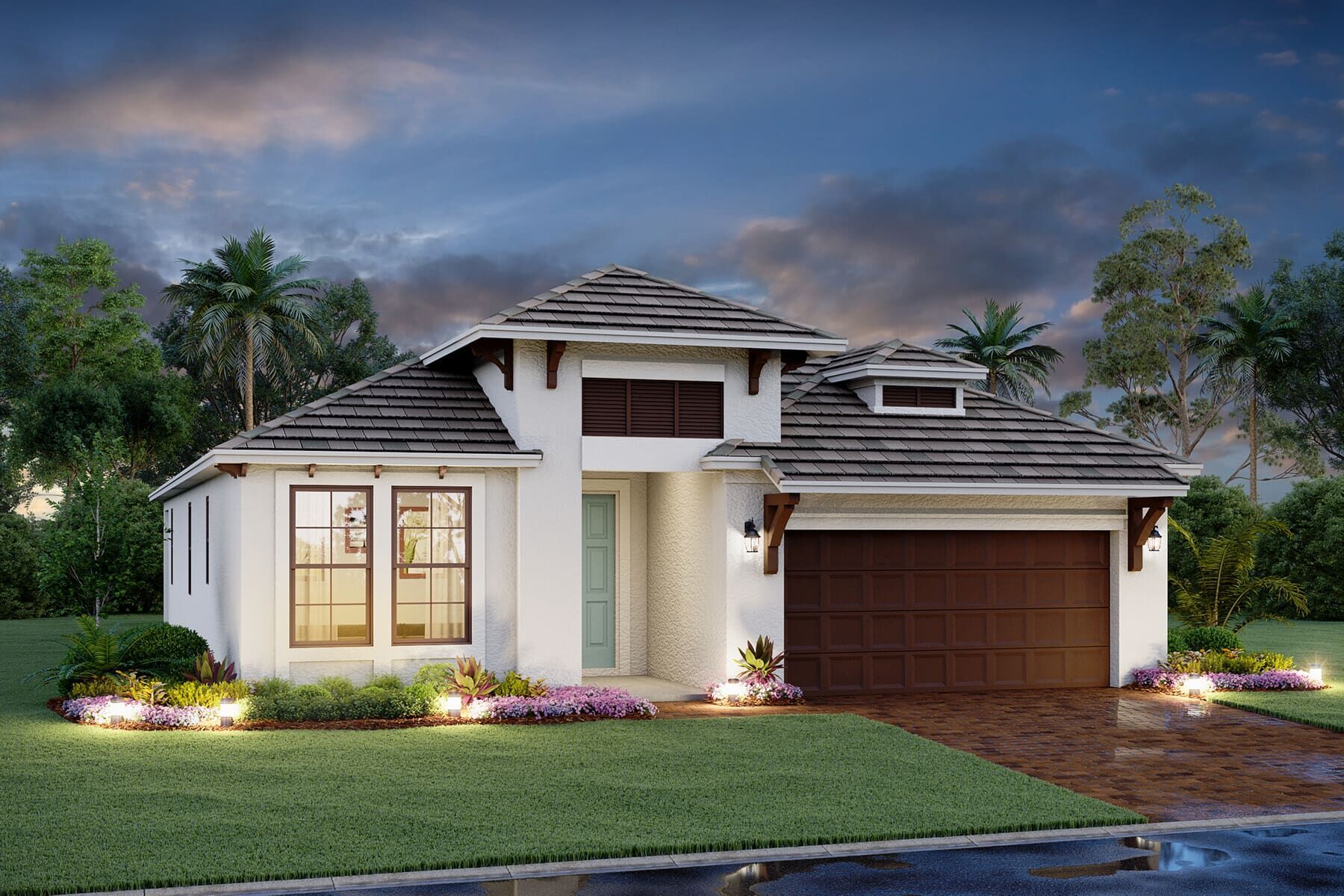Calusa Elevation A:Calusa Elevation A