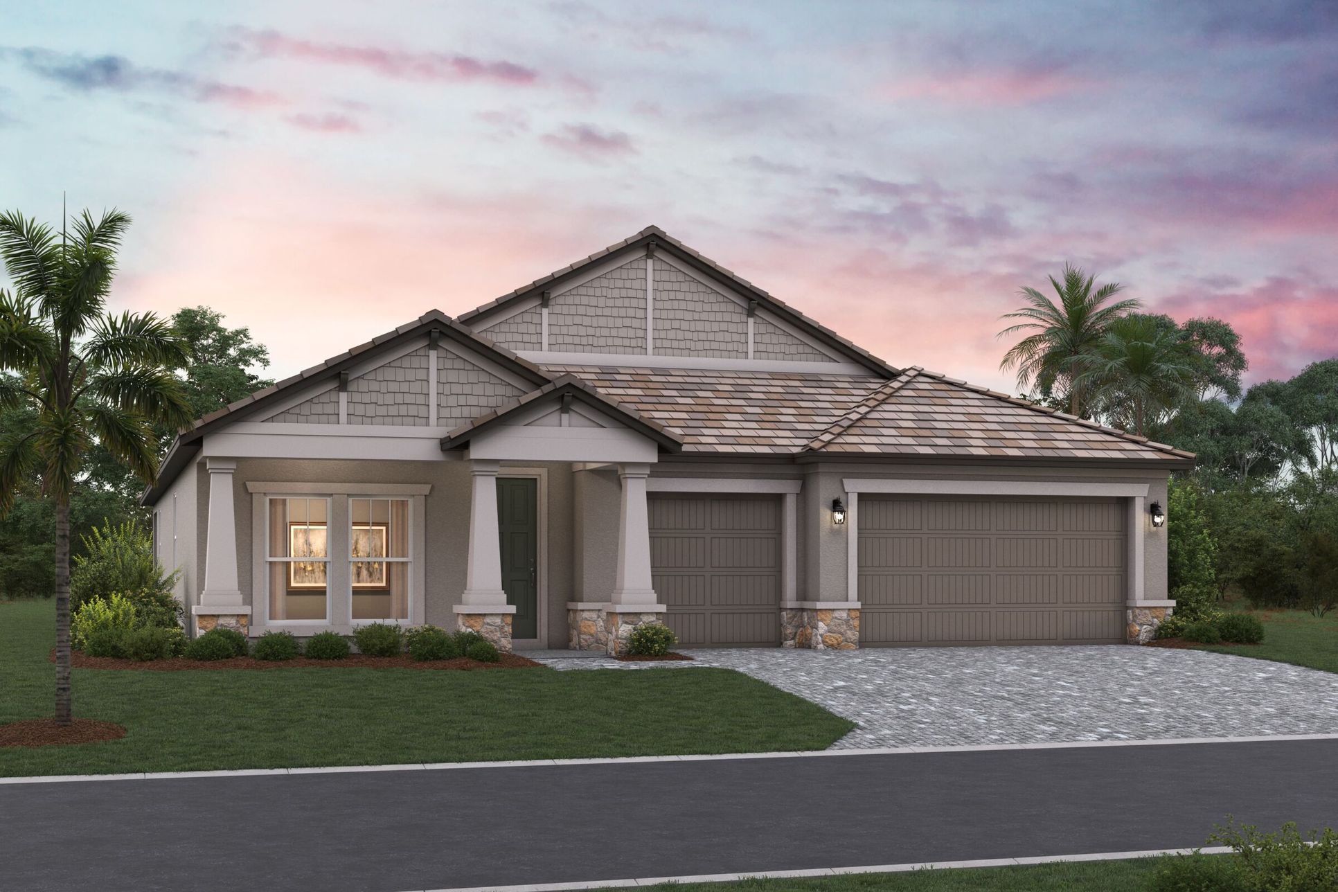 Crystal Elevation C:Crystal Elevation C