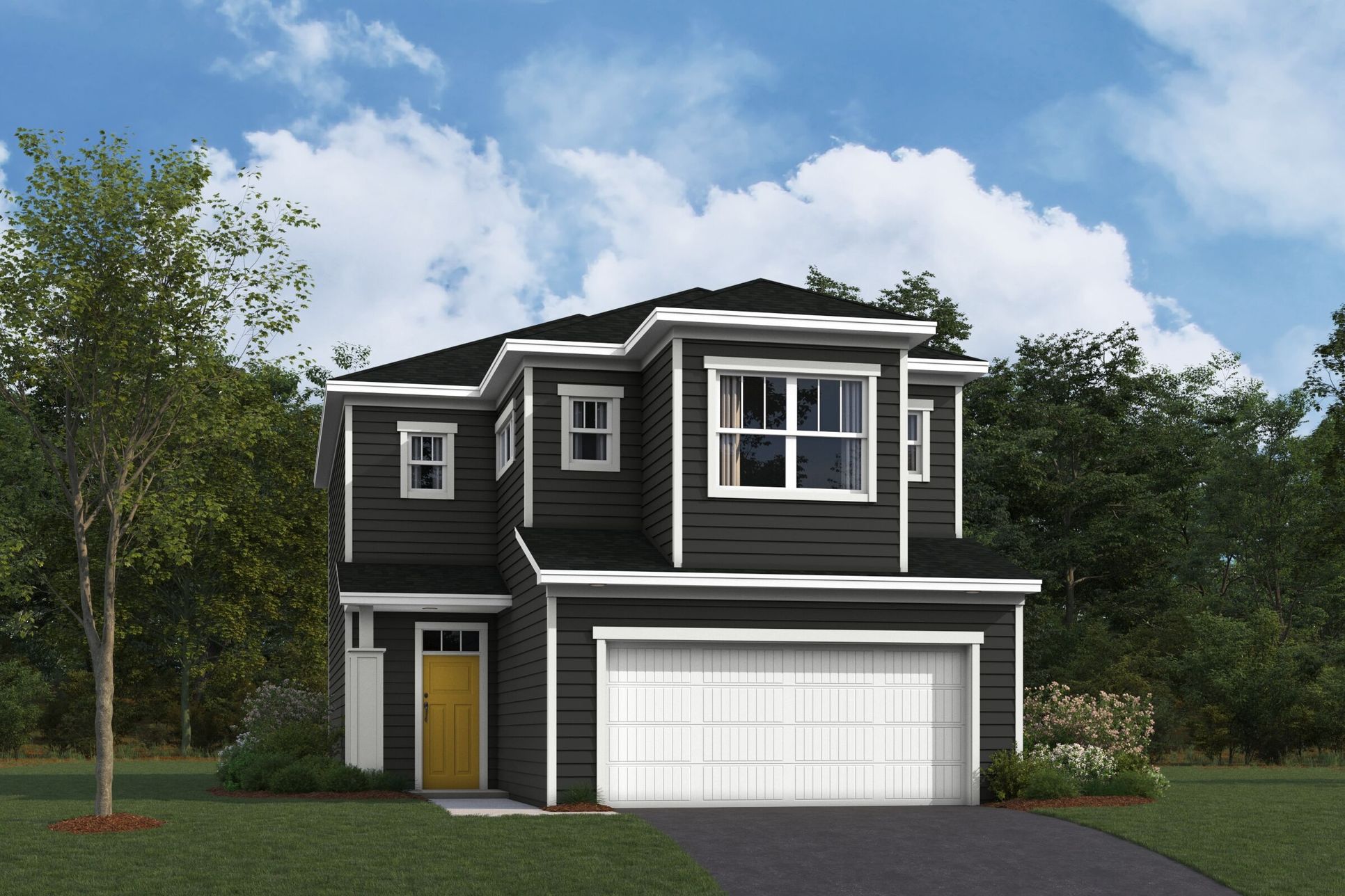 Everett Elevation B:Everett Elevation B