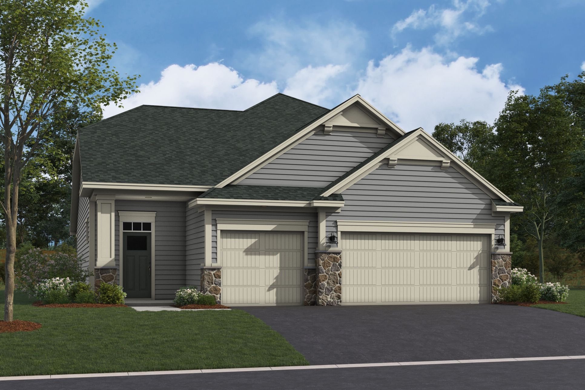 Magnolia Elevation B:Magnolia Elevation B