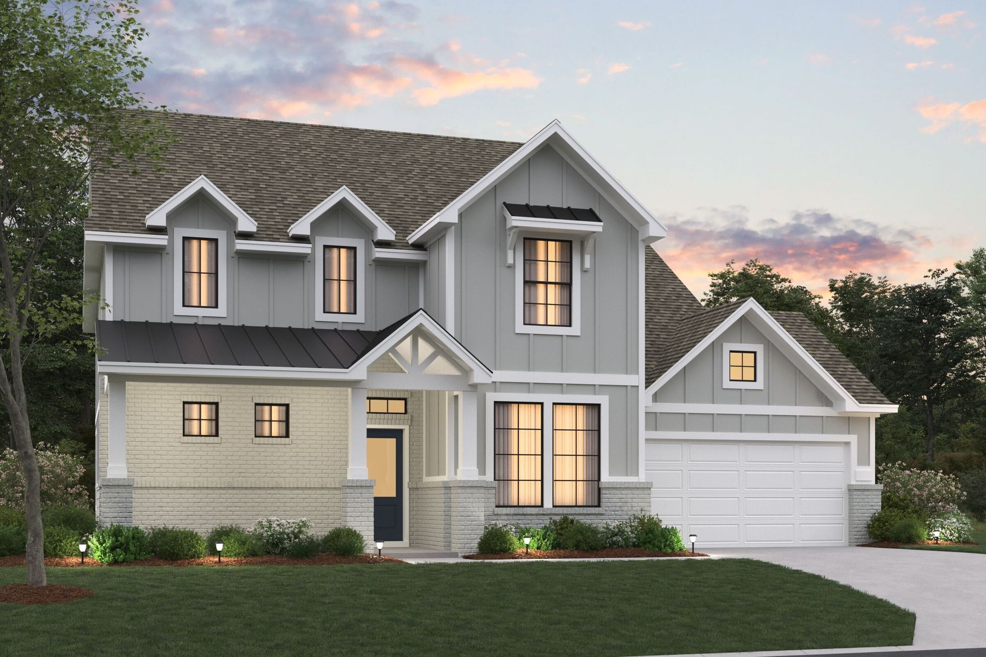 Zacate Farmhouse Elevation:Zacate Farmhouse Elevation