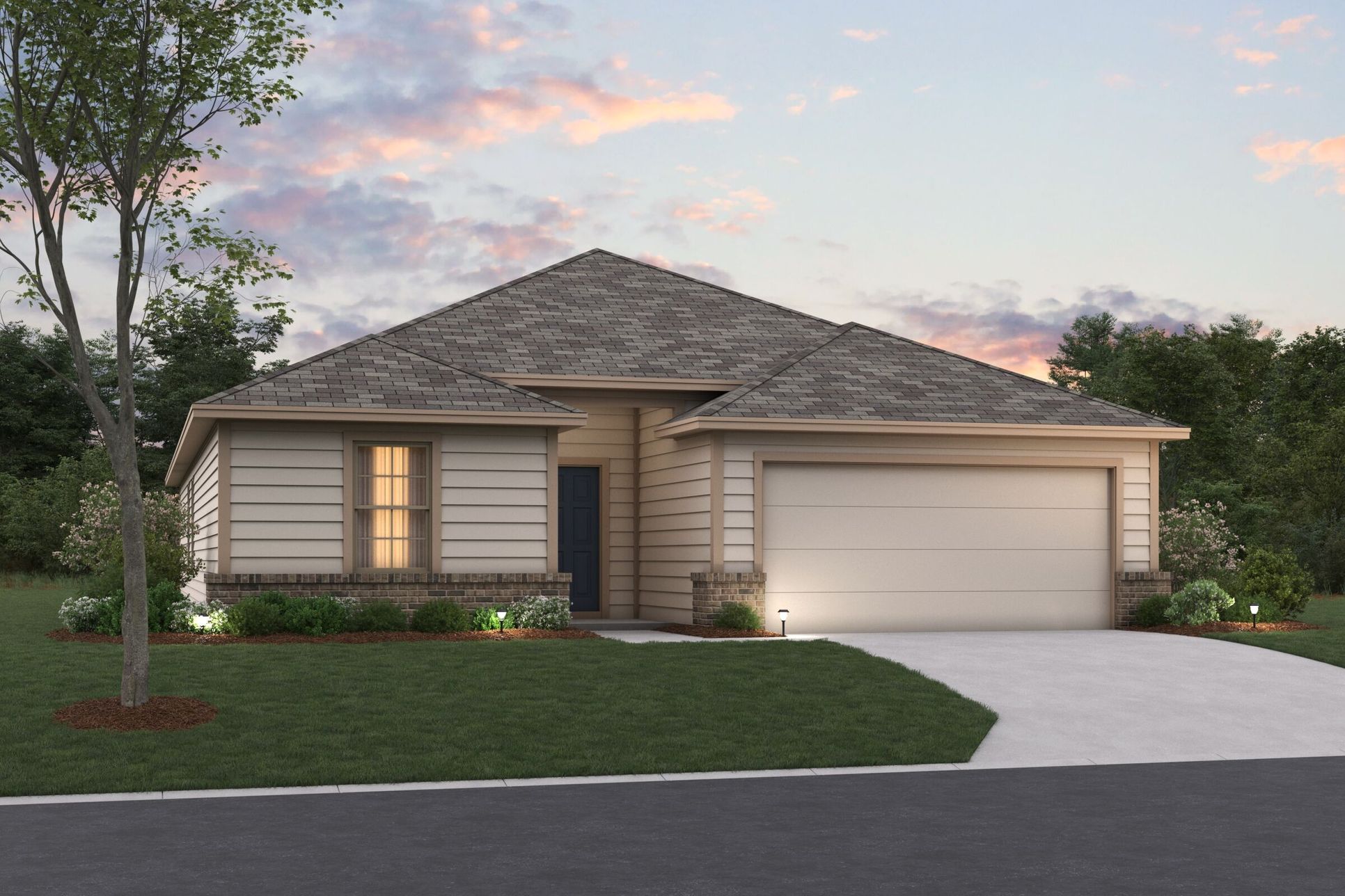 The Boone Elevation A:The Boone Elevation A