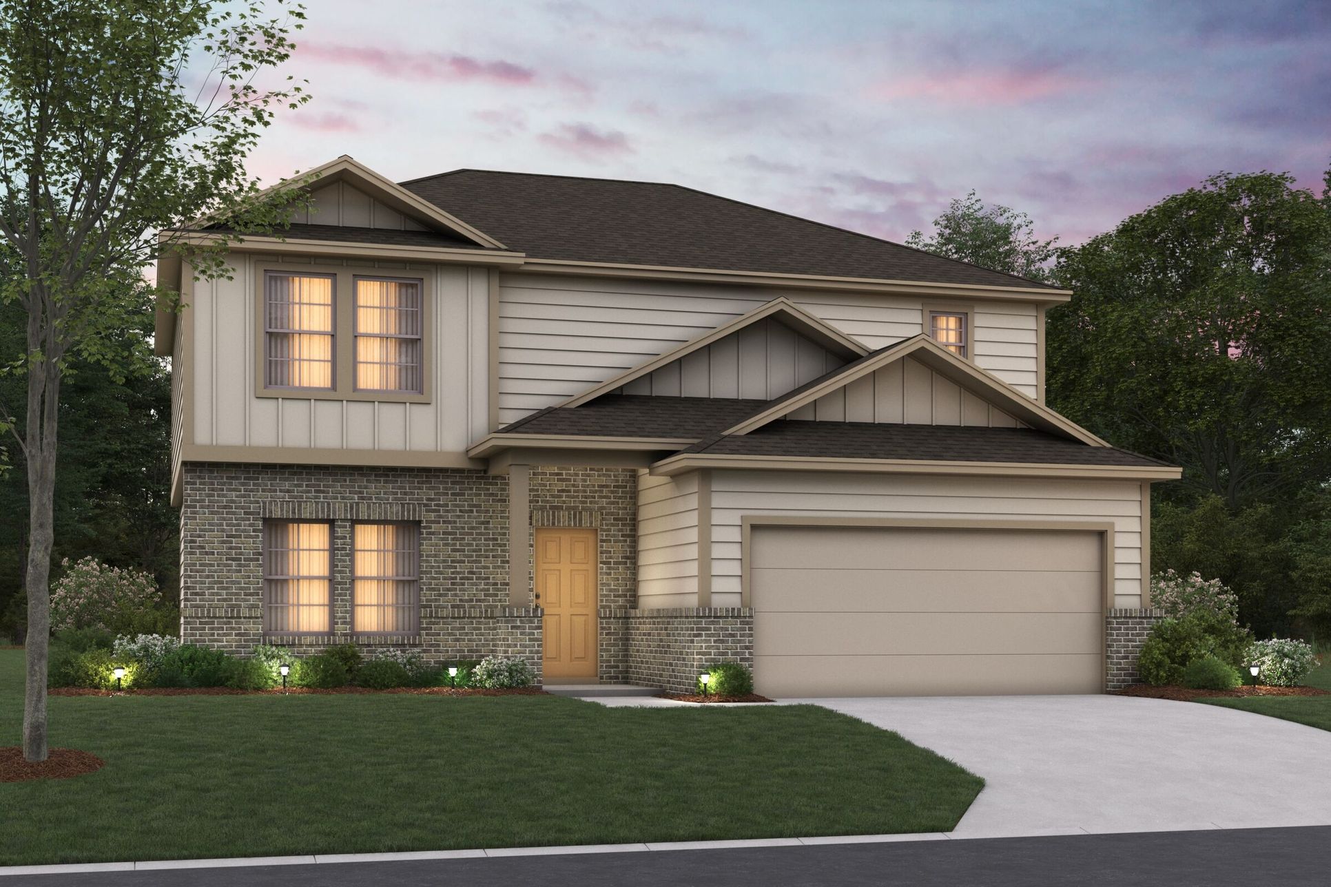 The Cabot Elevation C:The Cabot Elevation C