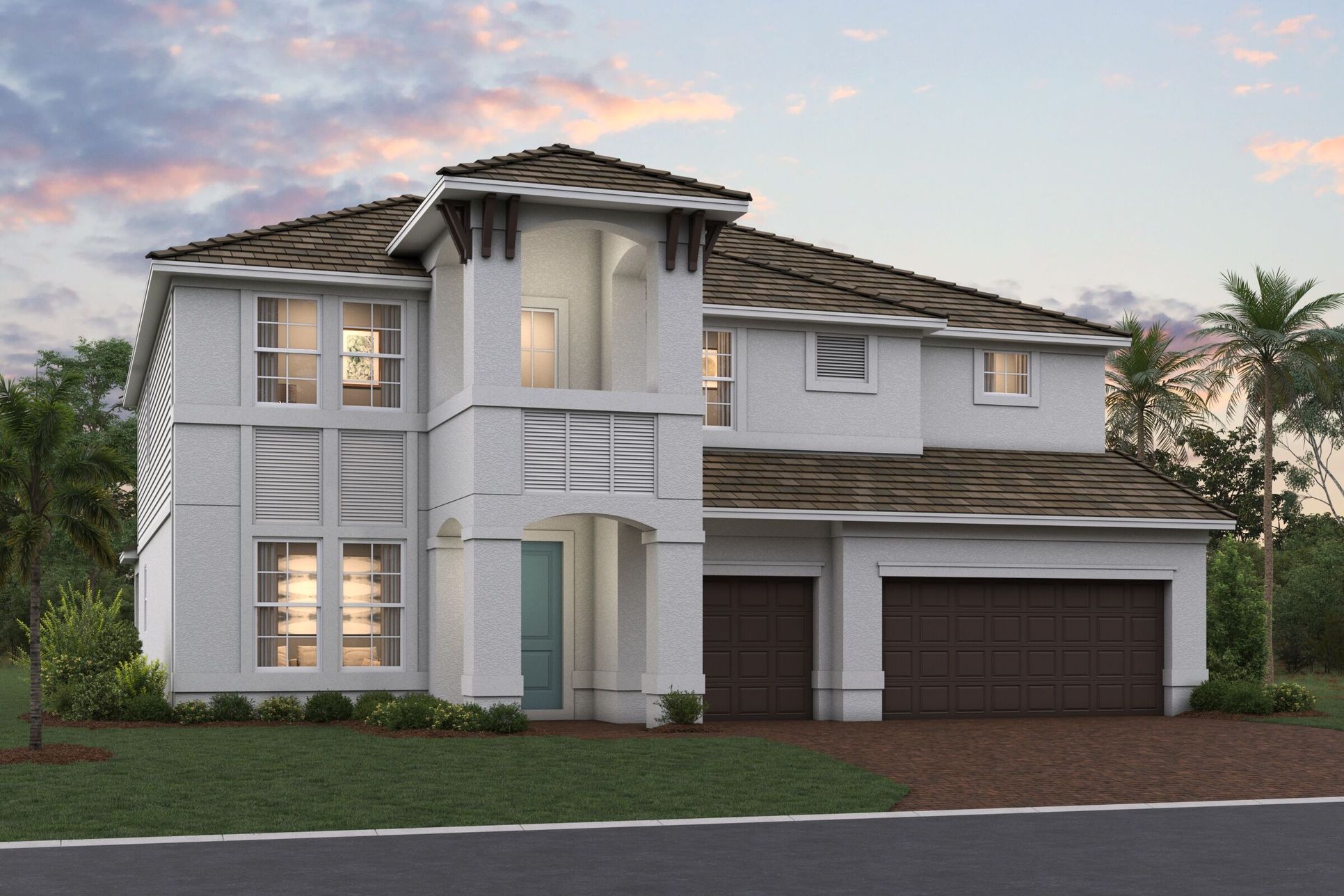 Sante Fe Elevation A:Sante Fe Elevation A