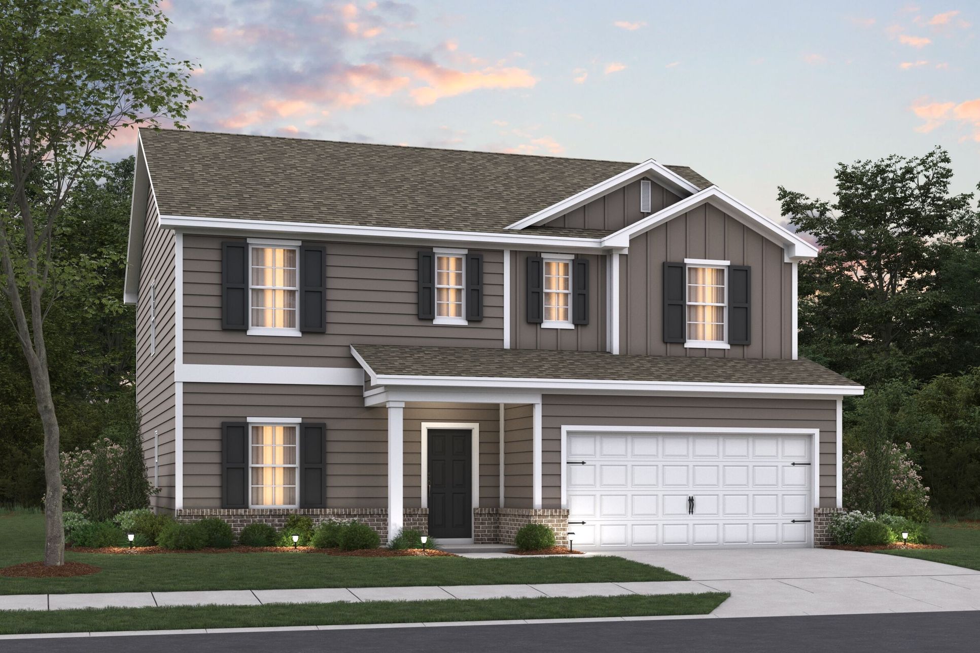 Tipton Elevation B:Tipton Elevation B