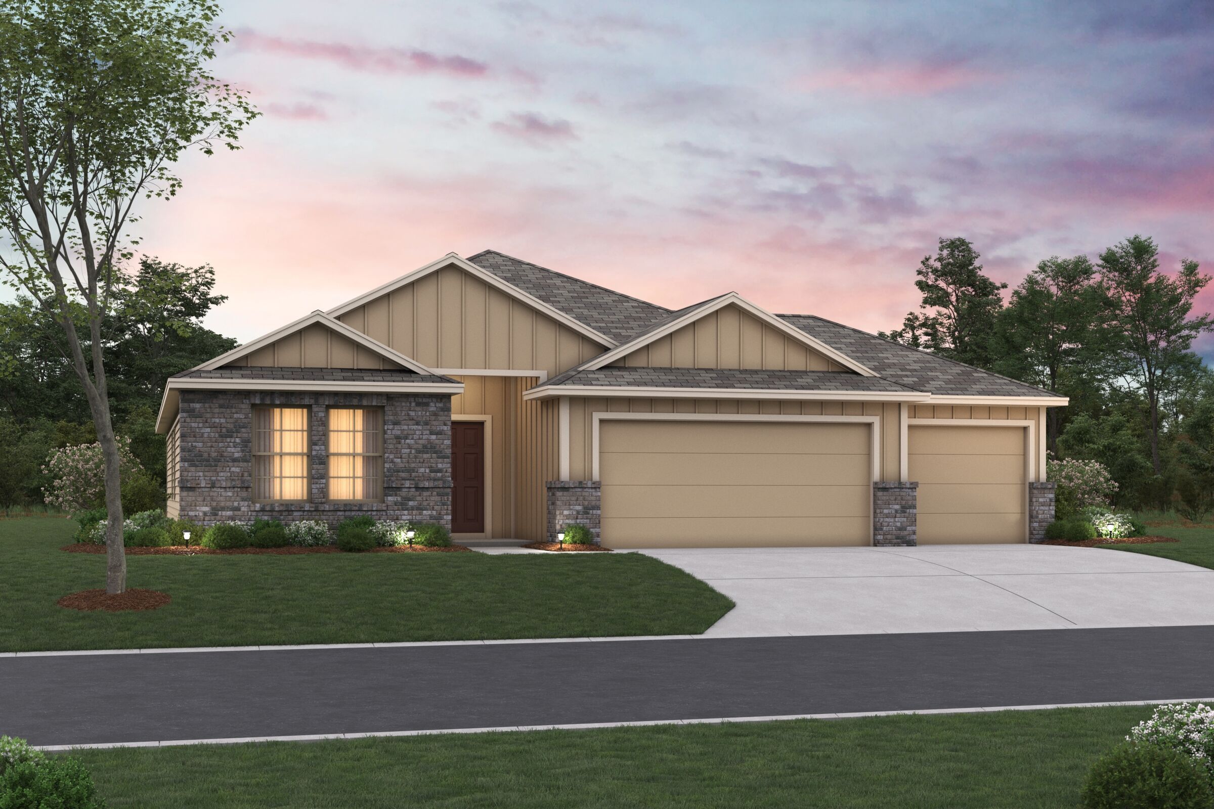 The Boone Elevation C:The Boone Elevation C