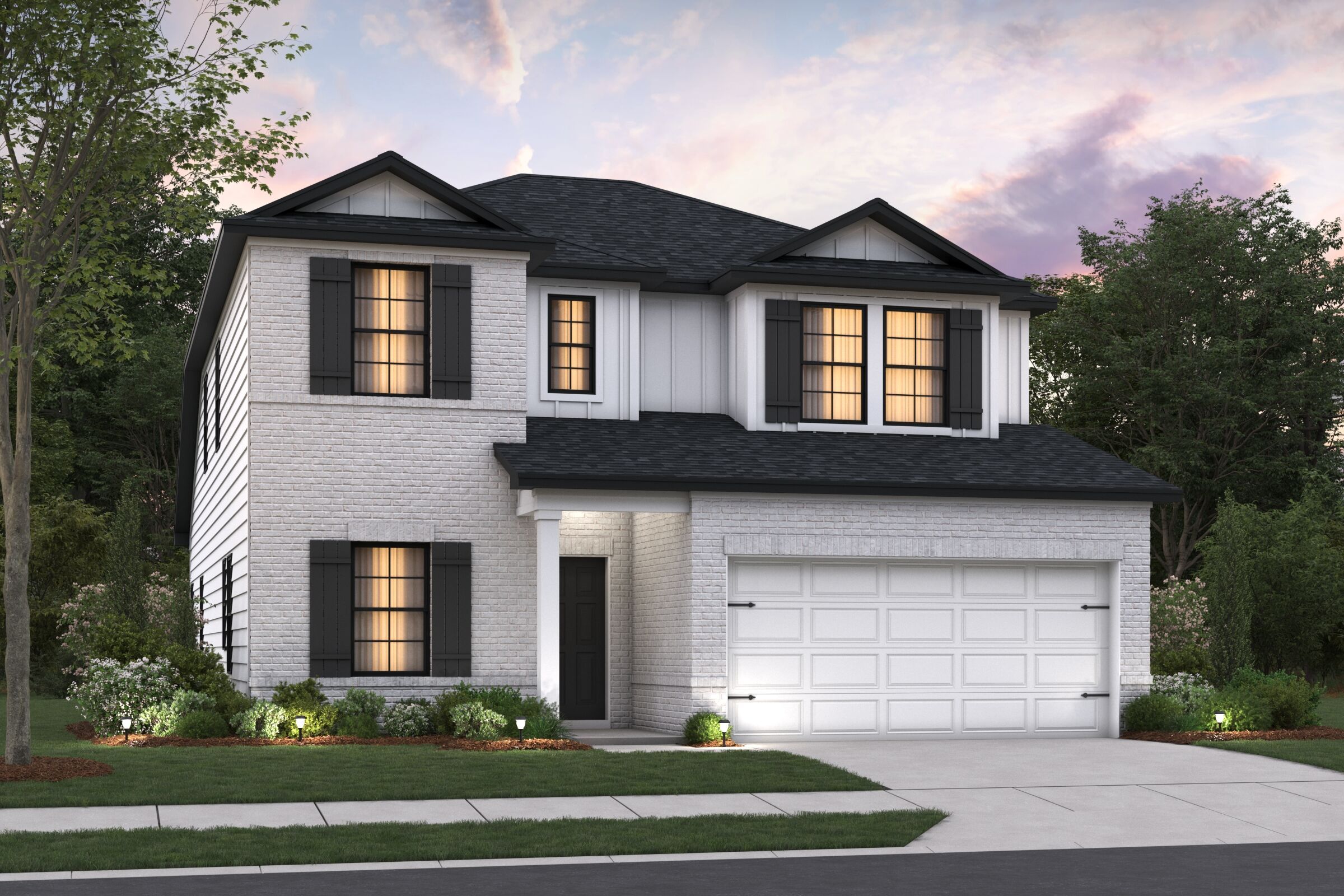 Harrison Elevation B:Harrison Elevation B