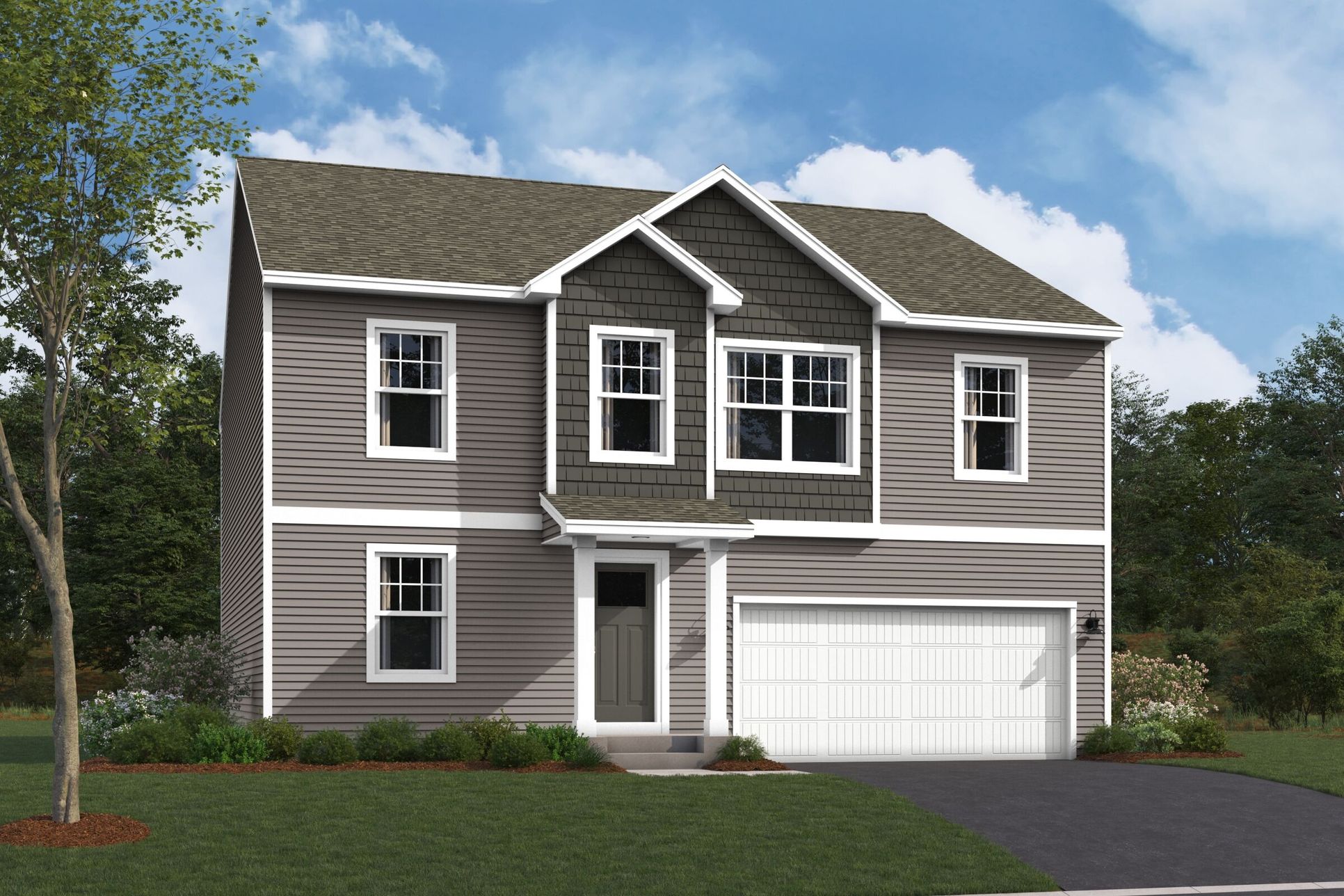 Waterbury Elevation B:Waterbury Elevation B