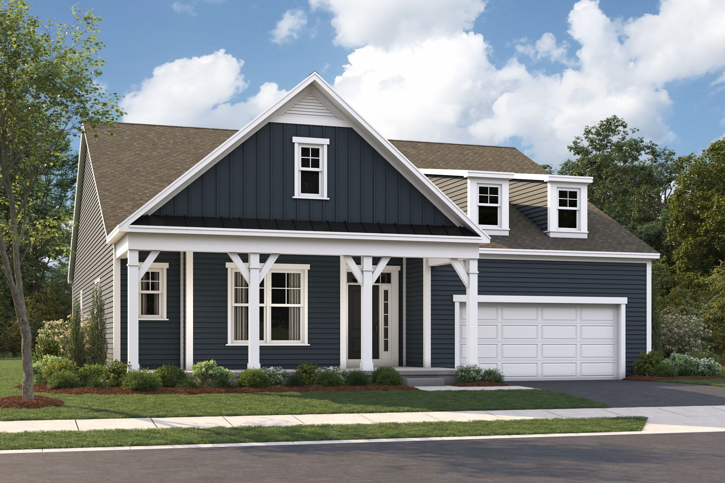 Hillsdale Elevation A:Hillsdale Elevation A