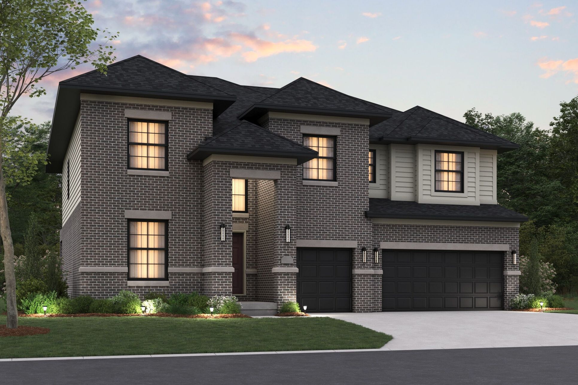 Ainsley II Elevation K:Ainsley II Elevation K