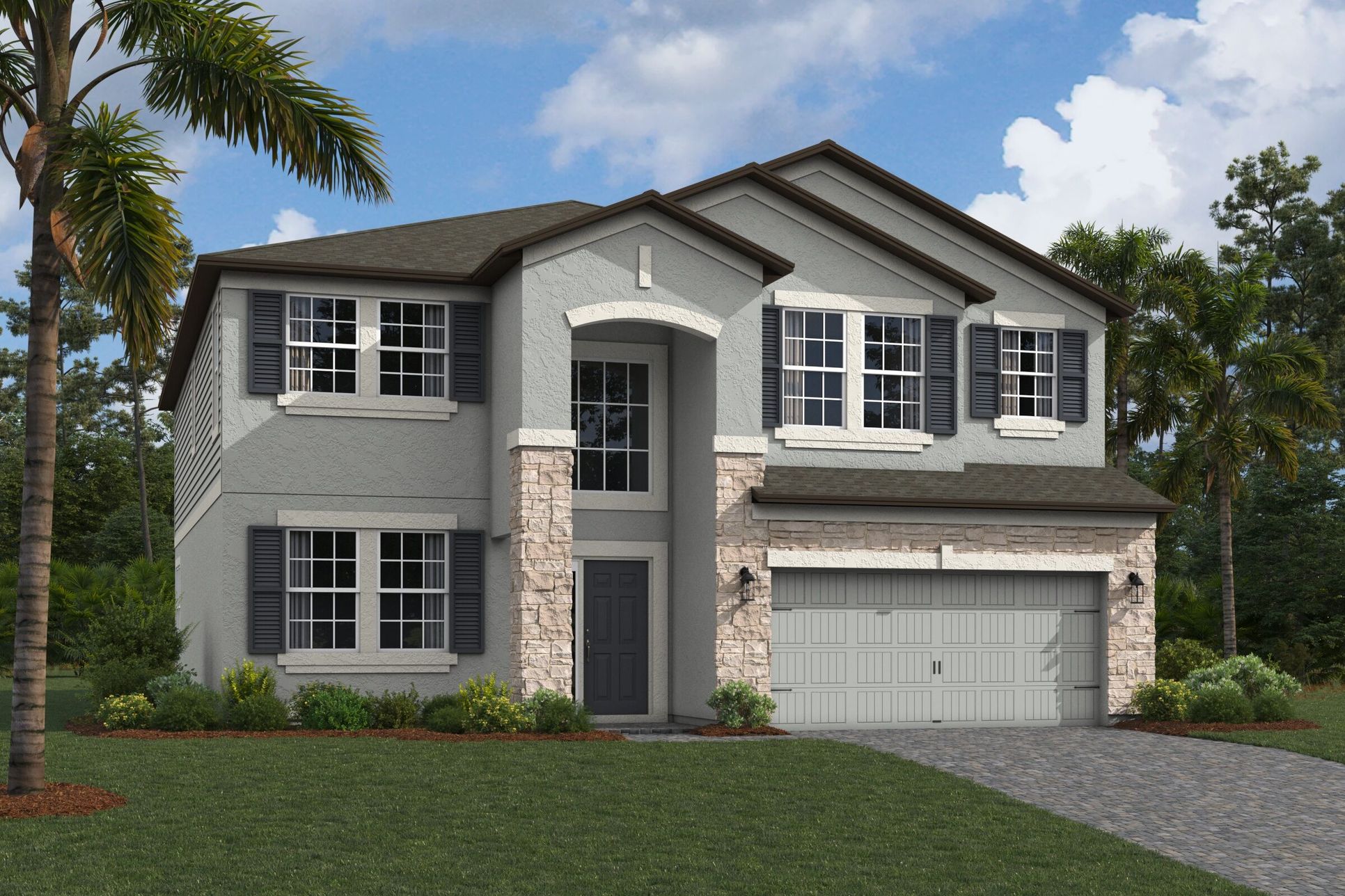 Sonoma II Elevation C:Sonoma II Elevation C