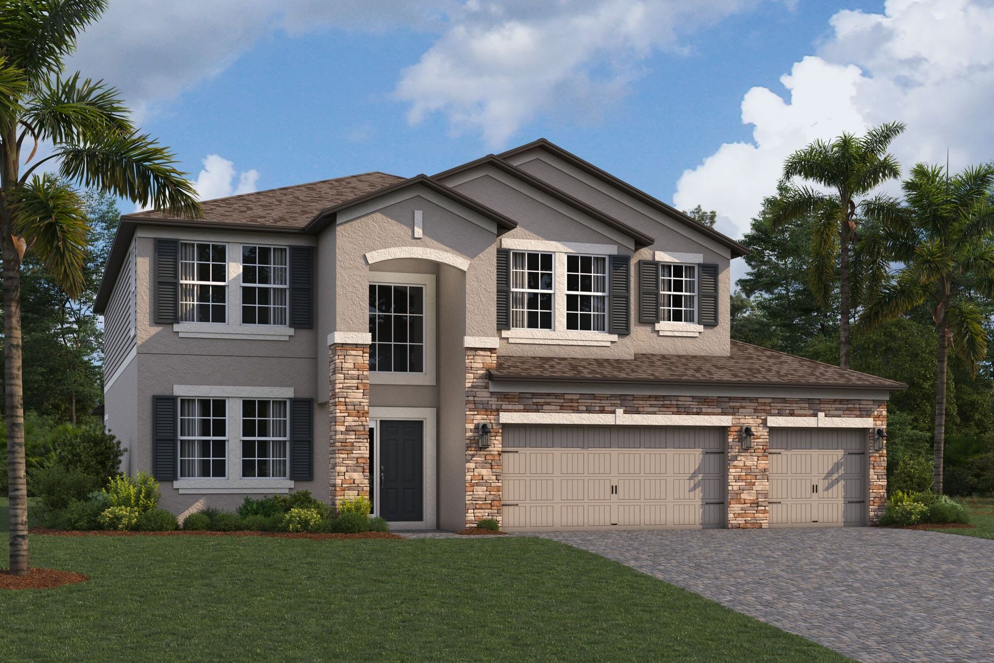 Sonoma II Elevation C:Sonoma II Elevation C