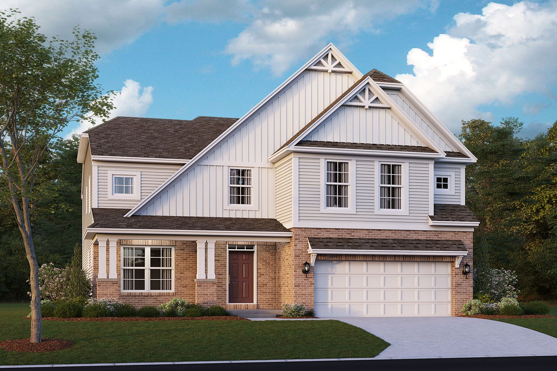 Fairview II Elevation E:Fairview II Elevation E