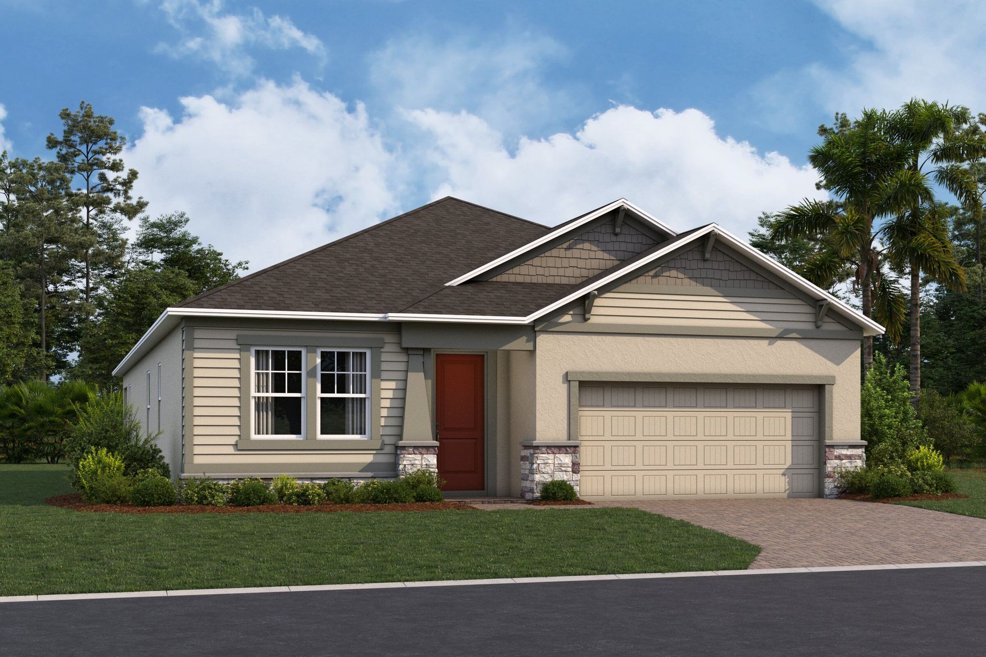 Piedmont Elevation Craftsman:Piedmont Elevation Craftsman