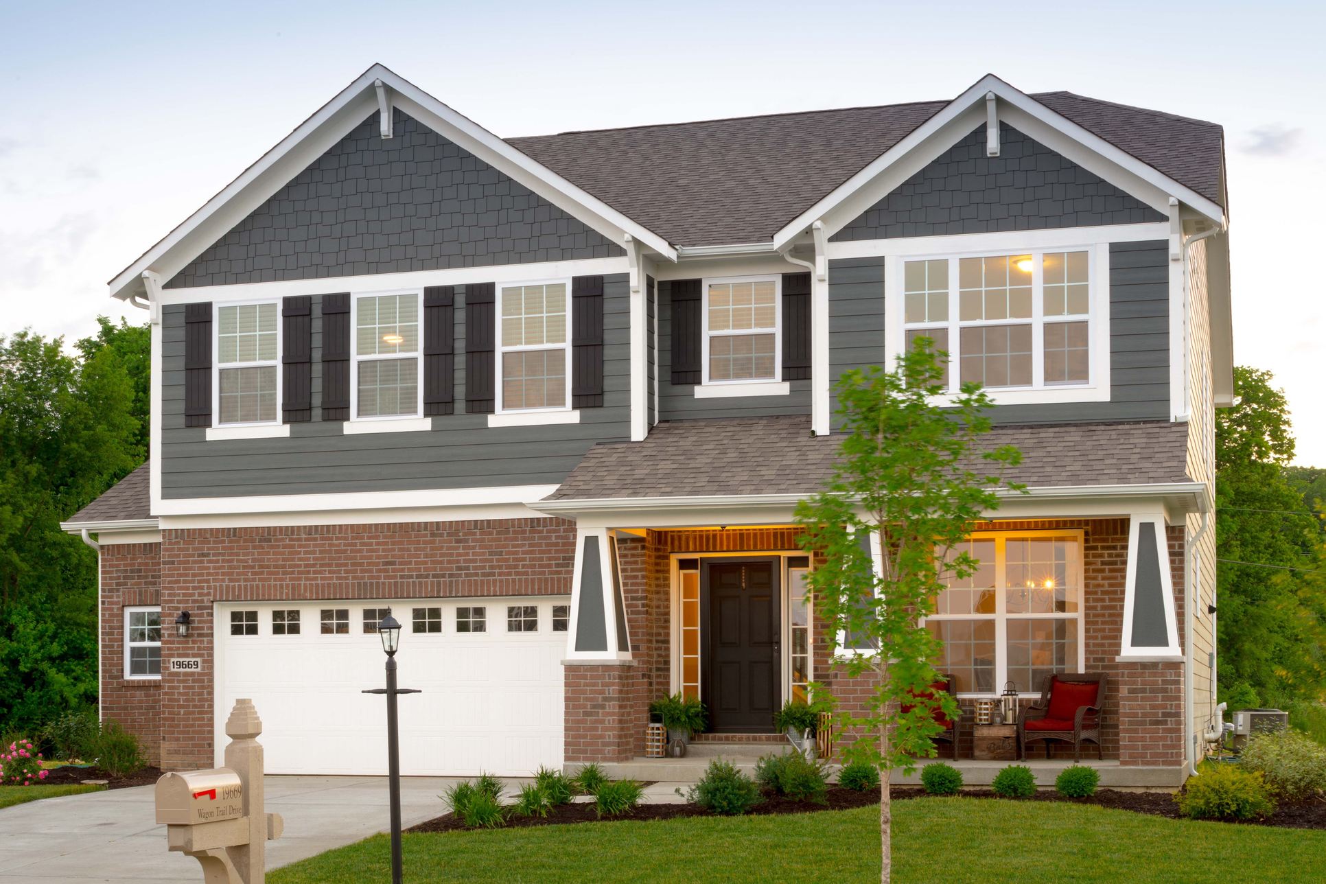 Mapleton at Wynne Farms in Avon, IN New Homes by M/I Homes