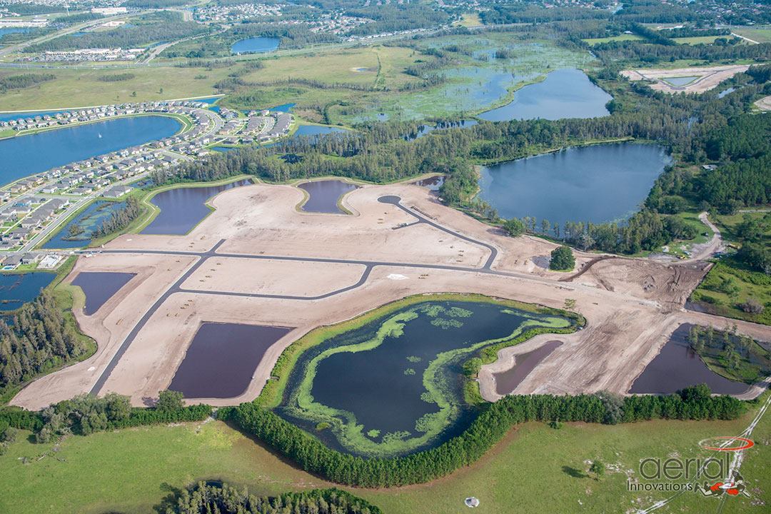 Reserve at Long Lake Executive Aerial