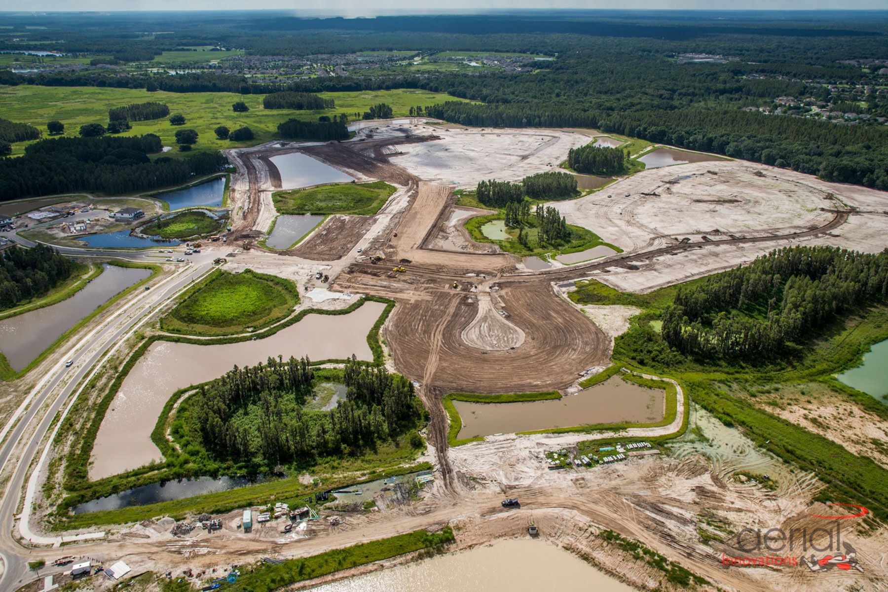 Briarbrook at K-Bar Ranch Aerial