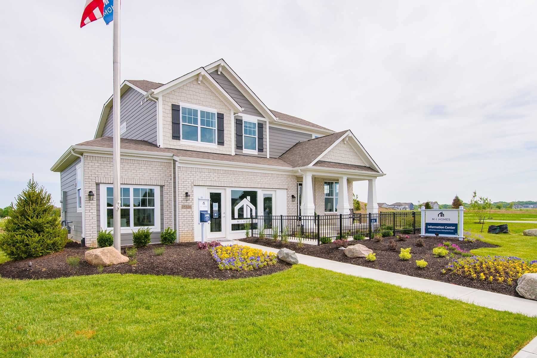 The Reserve at Steeplechase Model Exterior