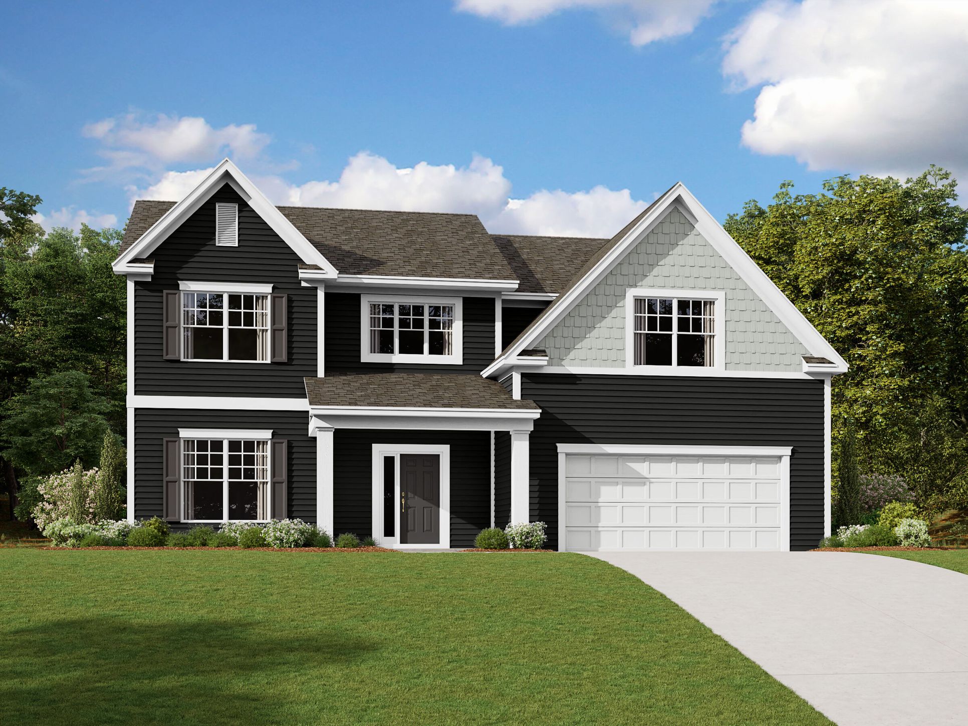 Premier Preston II Elevation A:Premier Preston II Elevation A