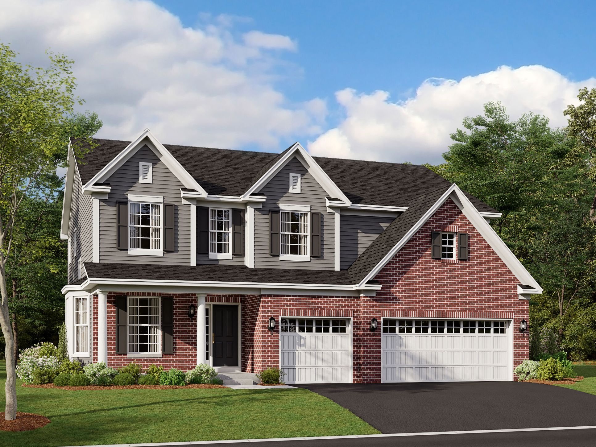 Essex Elevation Colonial Revival:Essex Elevation Colonial Revival