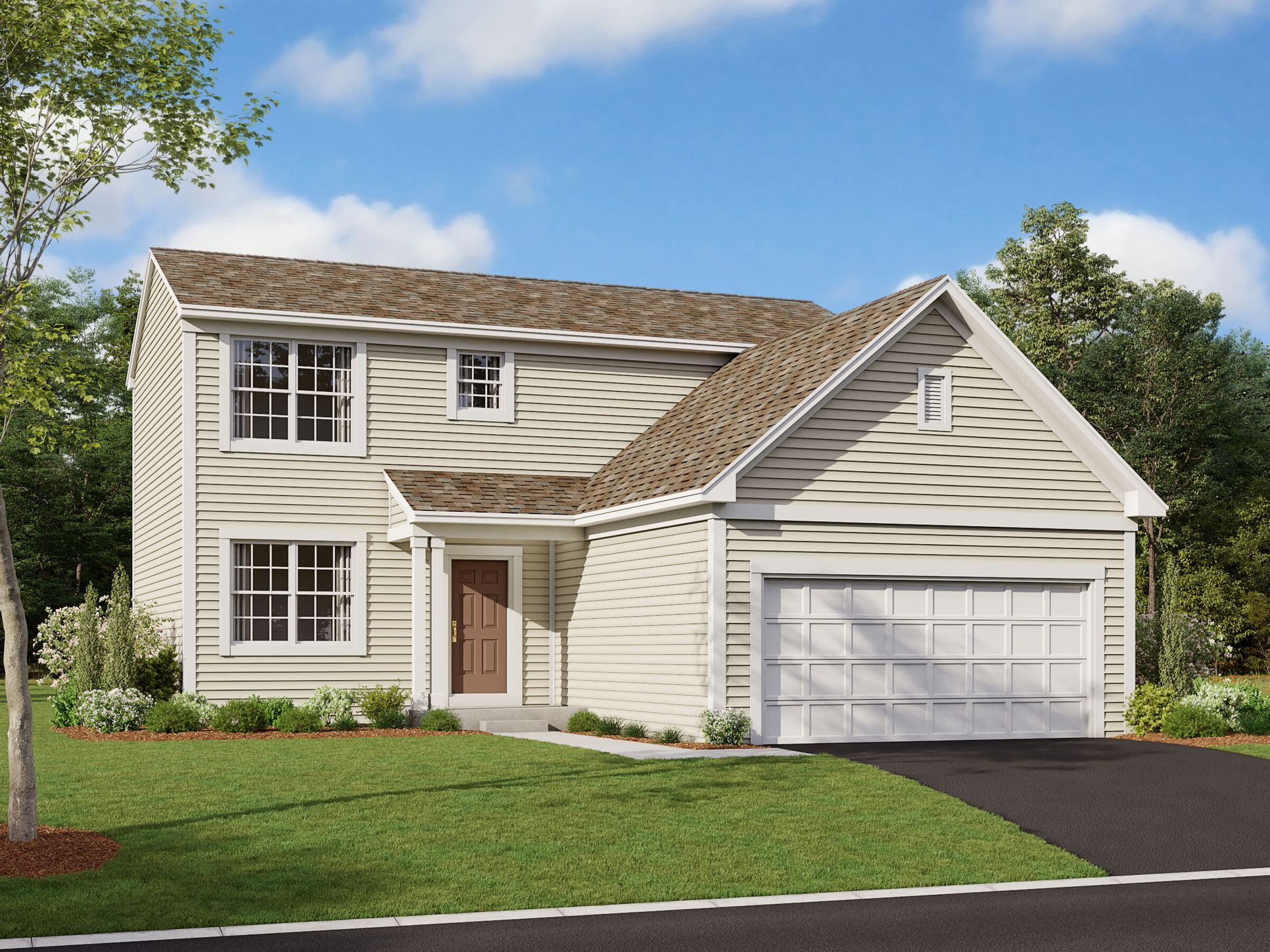 Leyden Elevation B:Leyden Elevation B