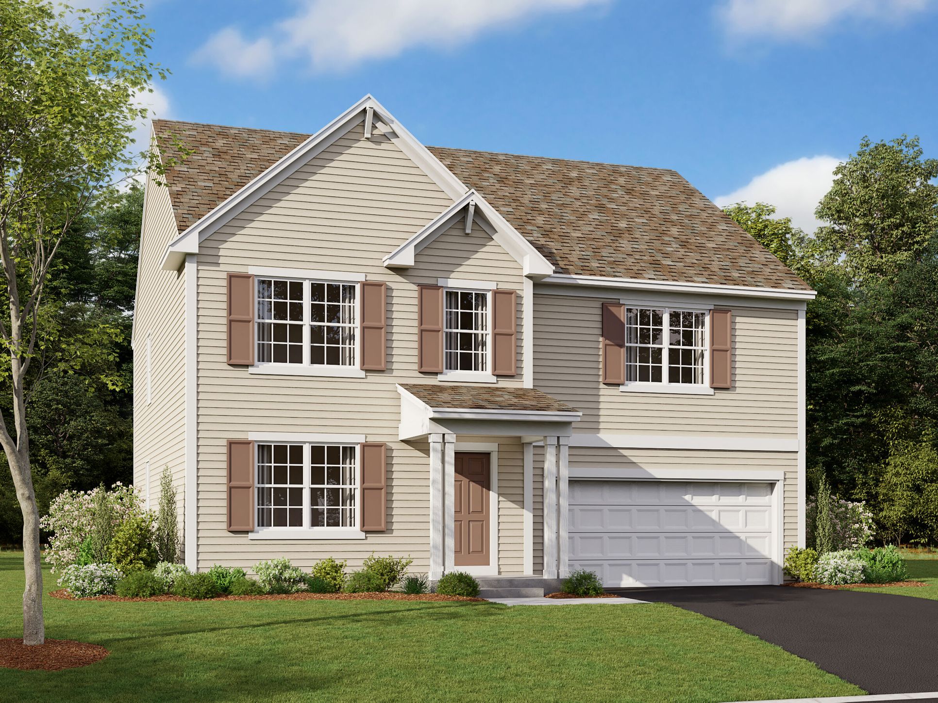 Seneca Elevation B:Seneca Elevation B