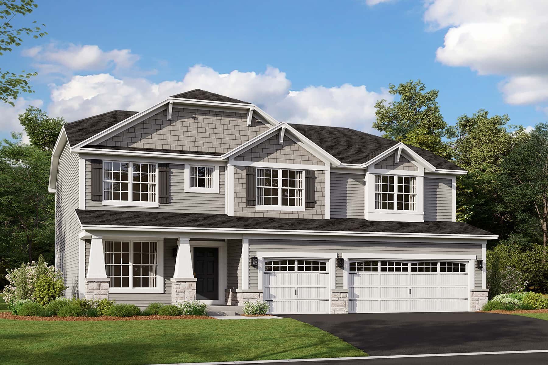 Essex Craftsman Elevation:Essex Craftsman Elevation