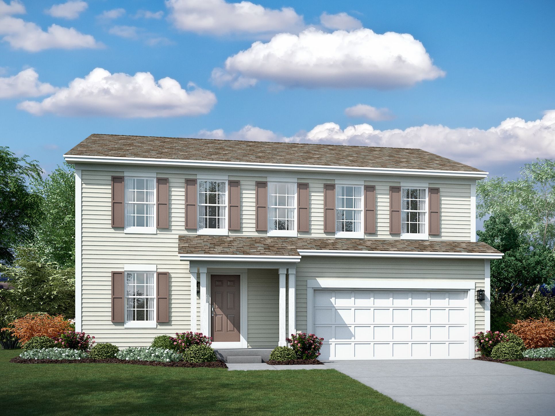 Brookside Meadows Quinn Elevation B:Brookside Meadows Quinn Elevation B