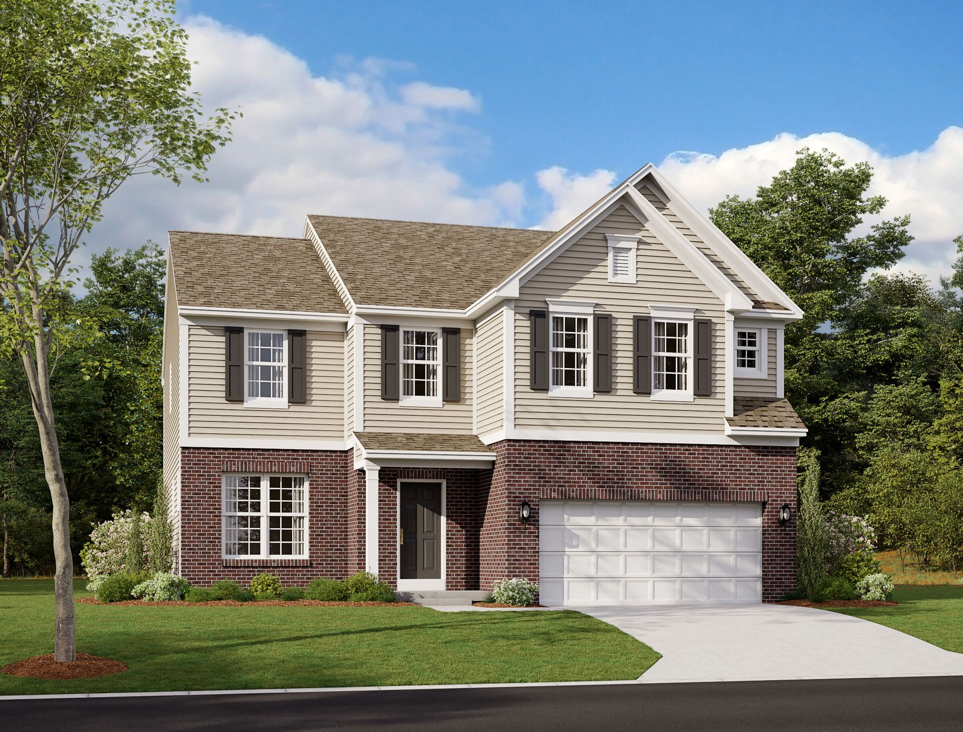 Fairview Elevation A:Fairview Elevation A