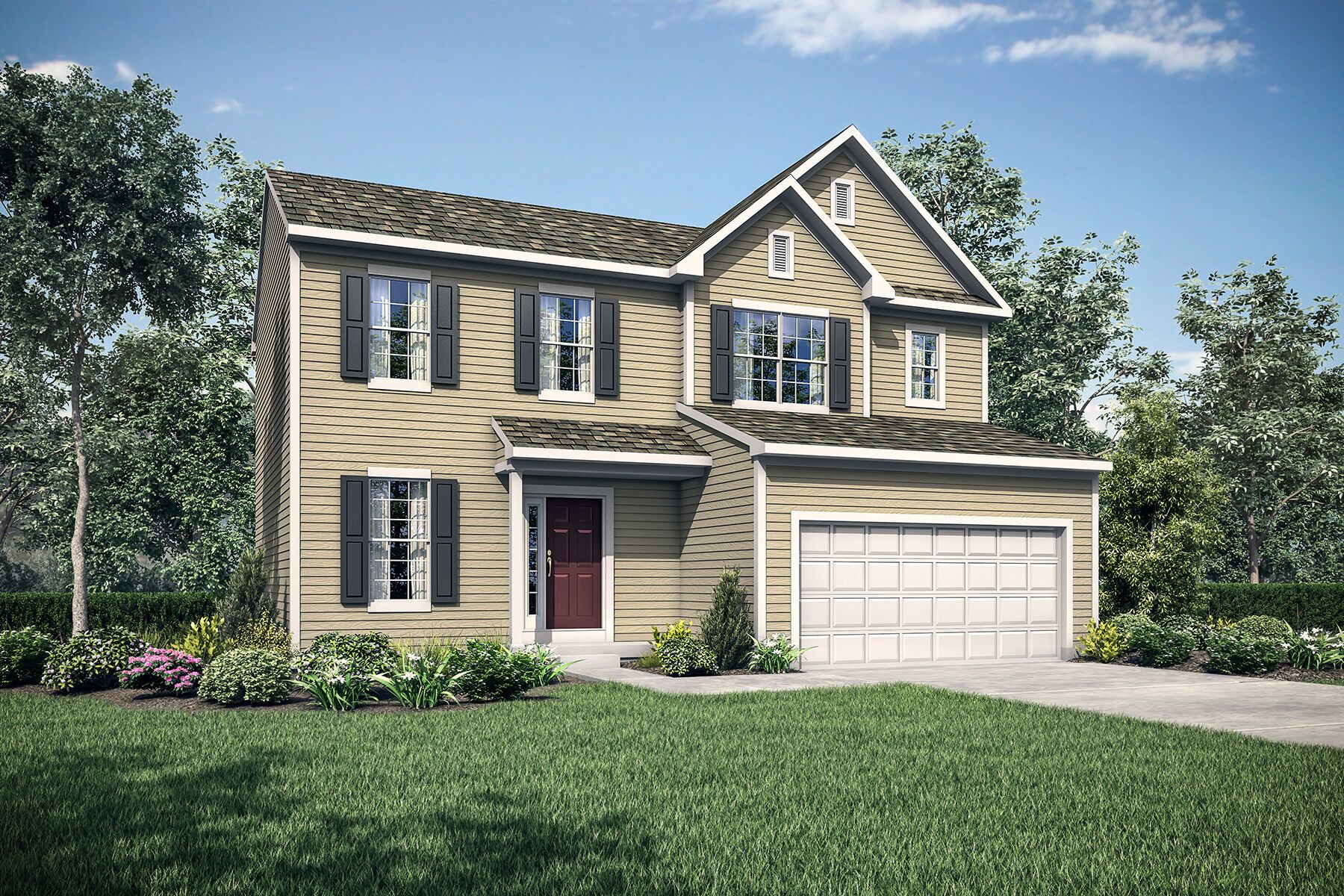 Emerson Elevation A:Emerson Elevation A