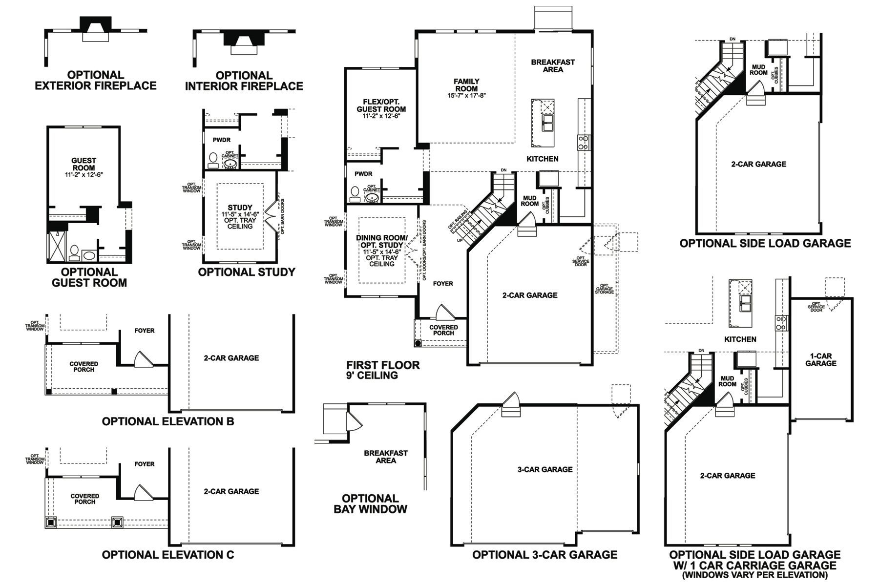 Fordham II Floorplan (40' Signature Series):Fordham II Floorplan (40' Signature Series)
