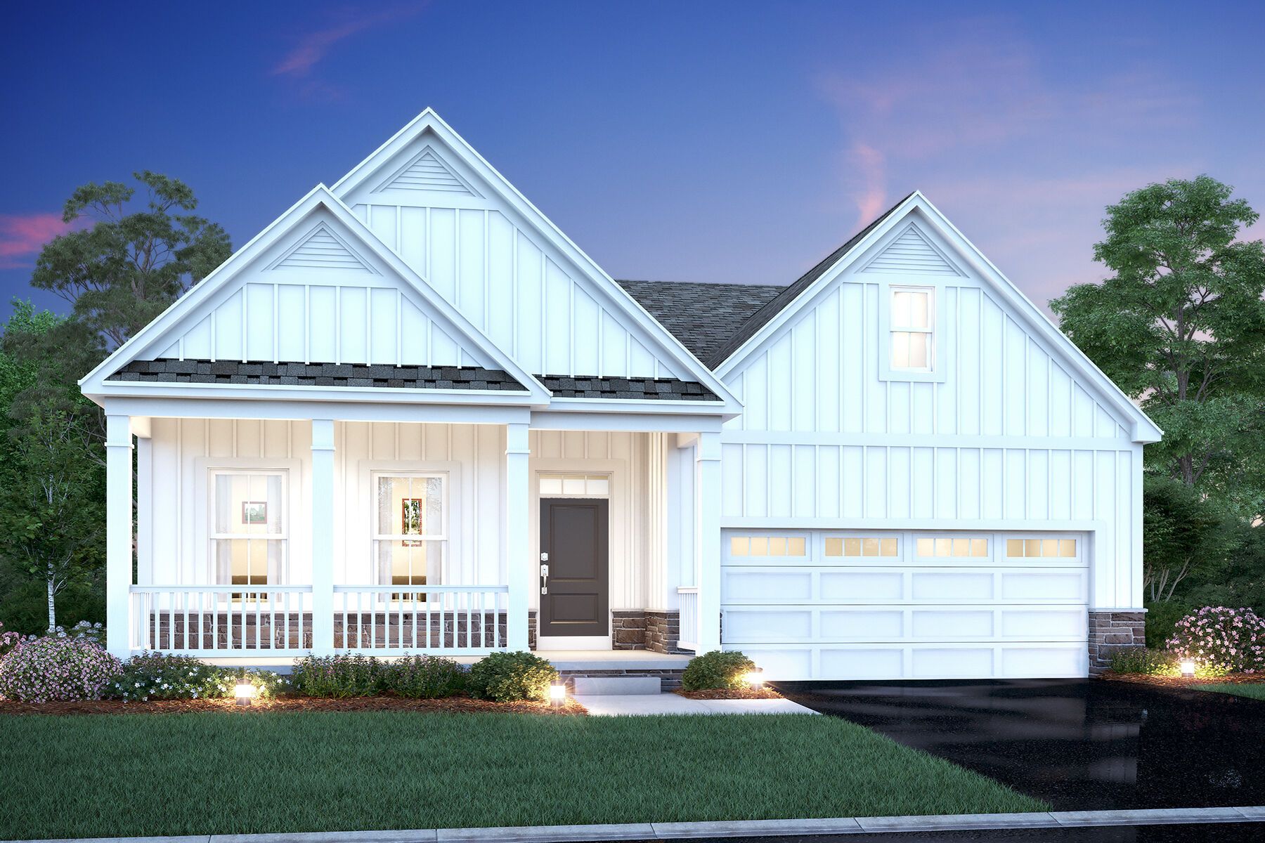 Wesleyan Elevation B:Wesleyan Elevation B