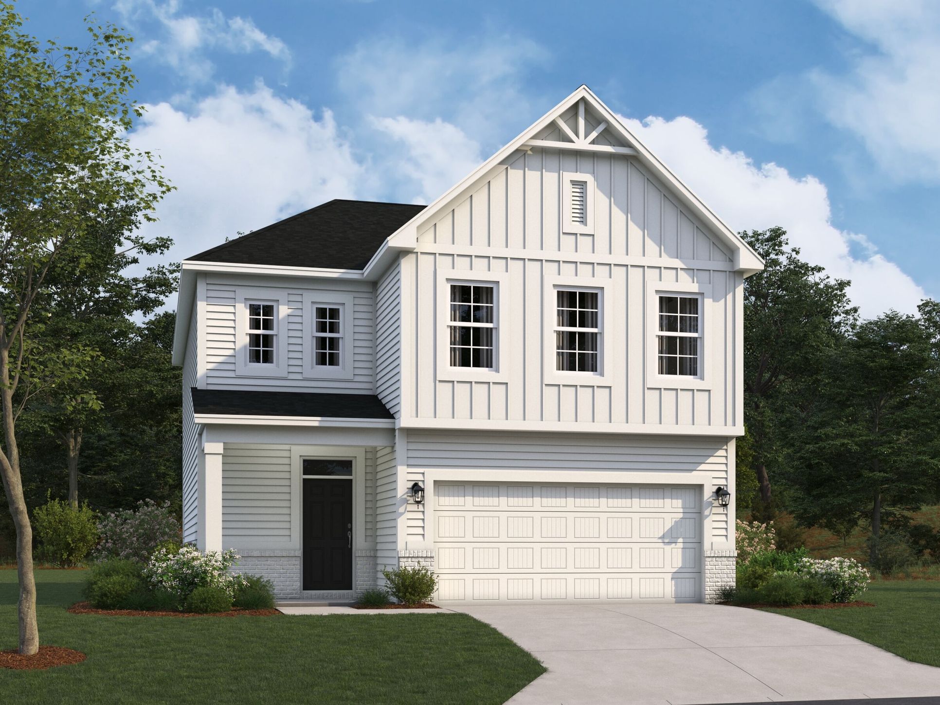 New Castle Elevation B:New Castle Elevation B