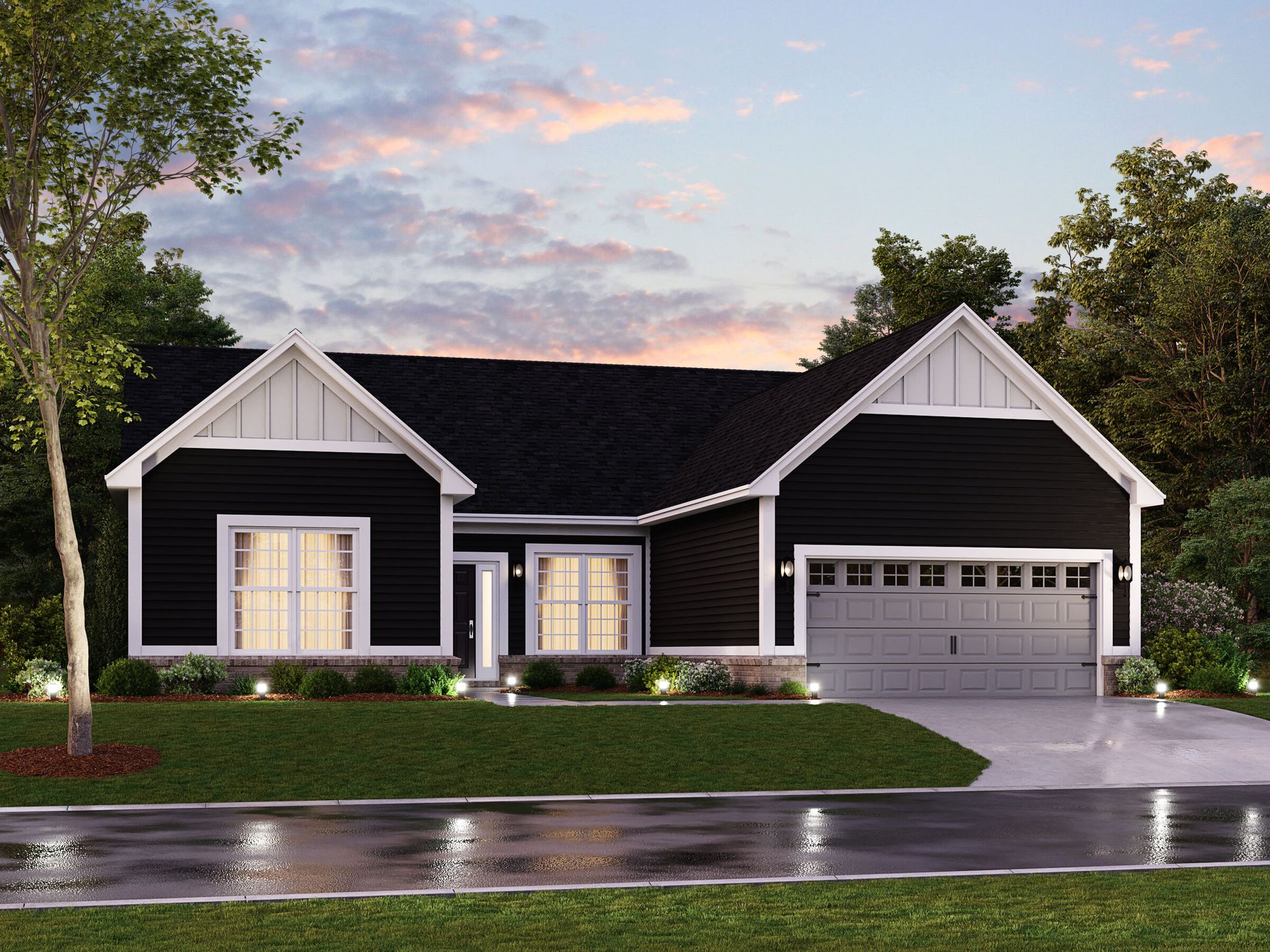 Cheswicke II Elevation A Prestige Series:Cheswicke II Elevation A Prestige Series