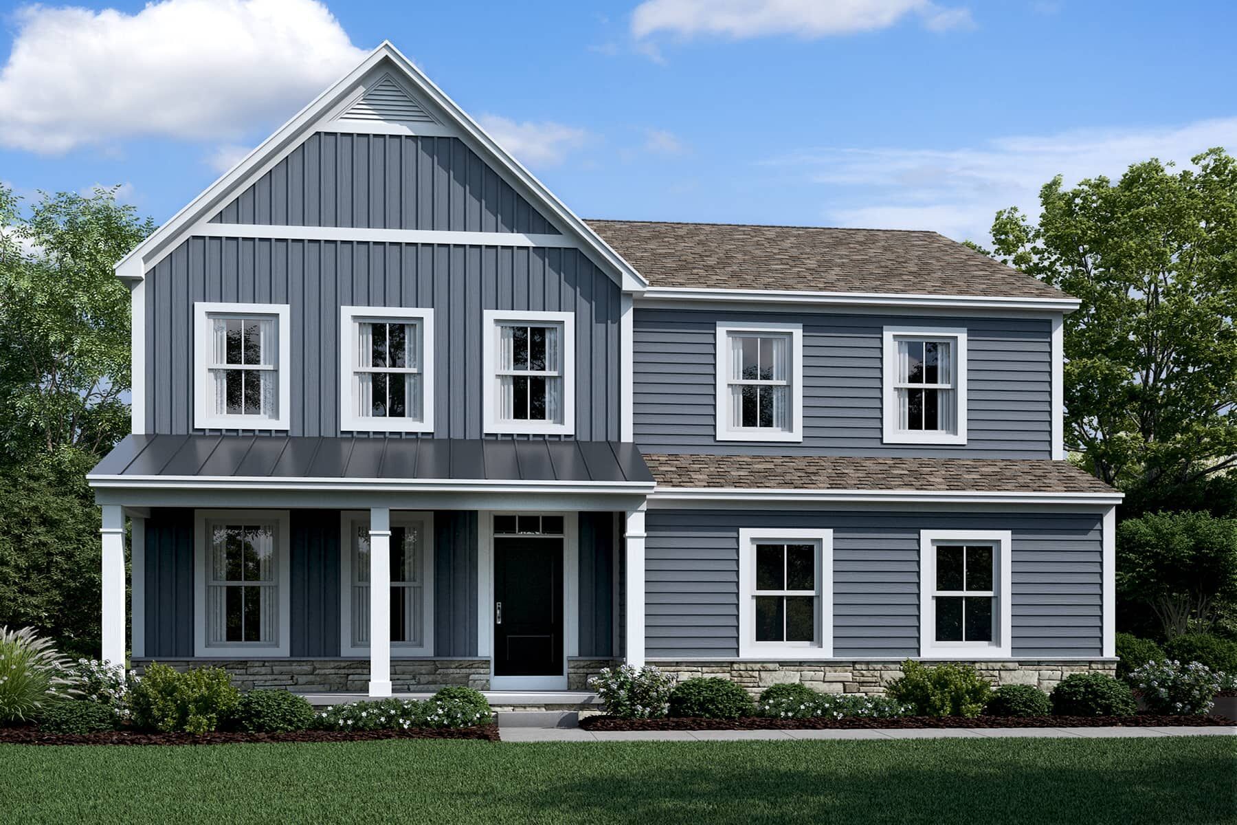 Bucknell Elevation B:Bucknell Elevation B