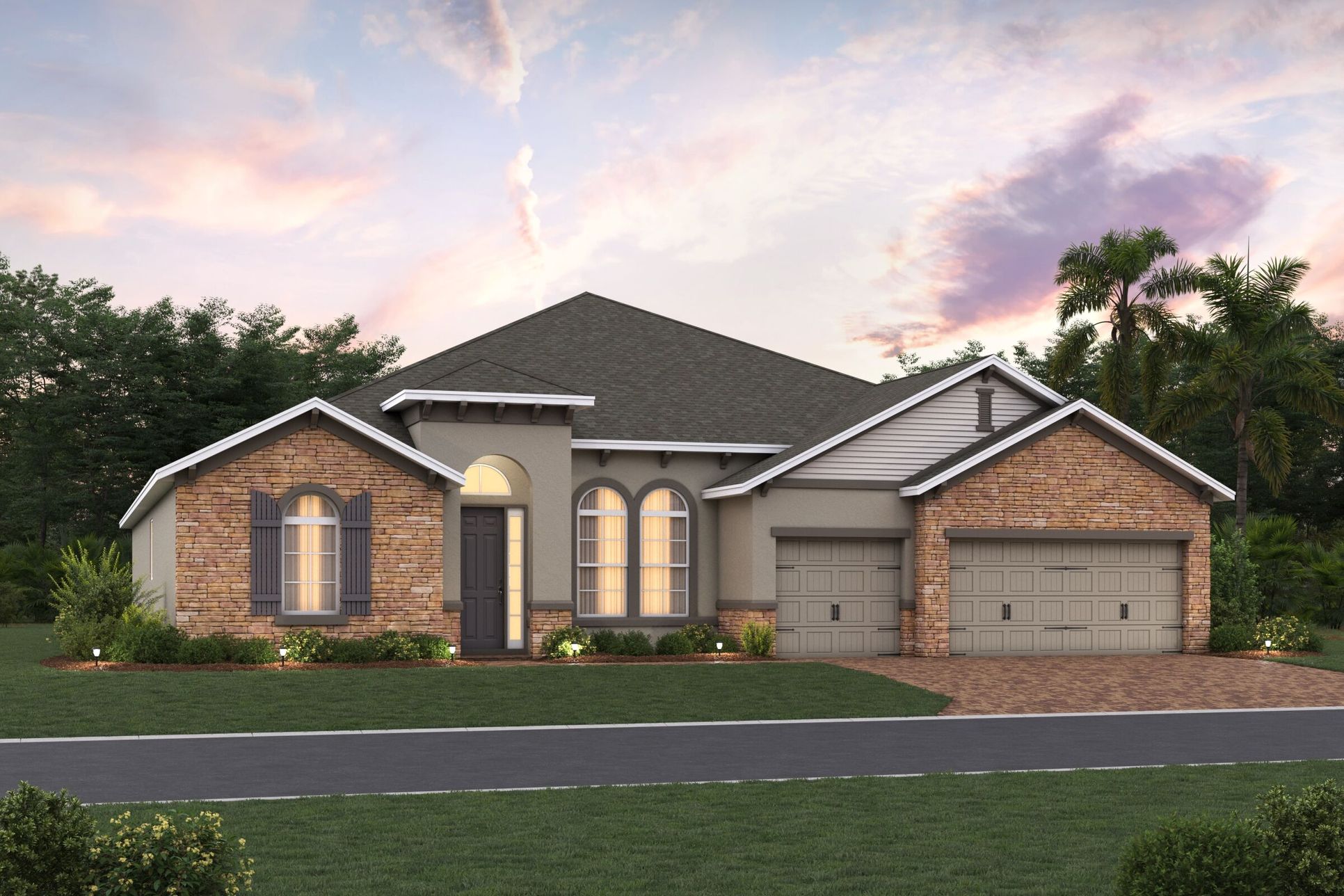 Brookhaven Elevation H1:Brookhaven Elevation H1