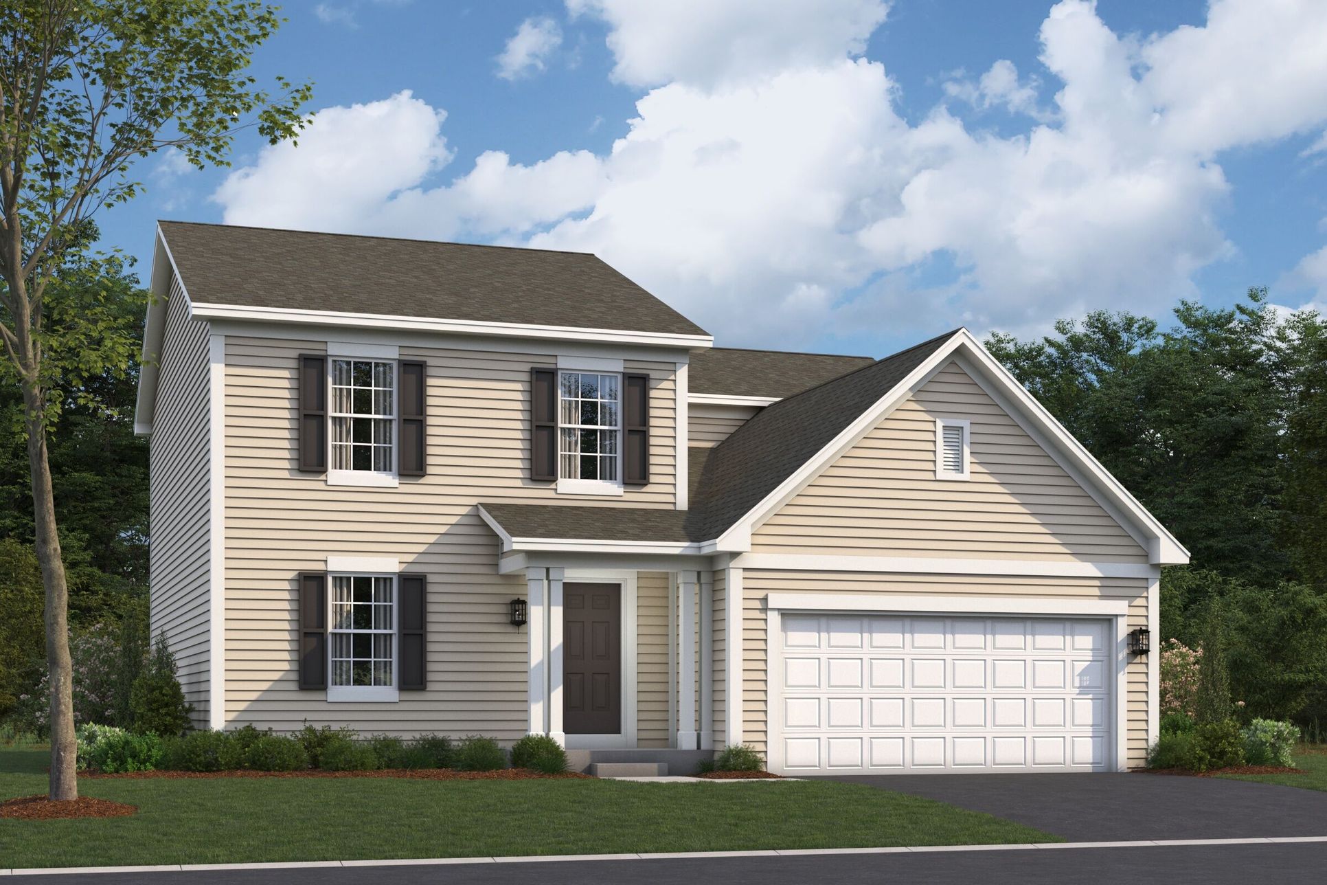 Paxton Elevation B:Paxton Elevation B