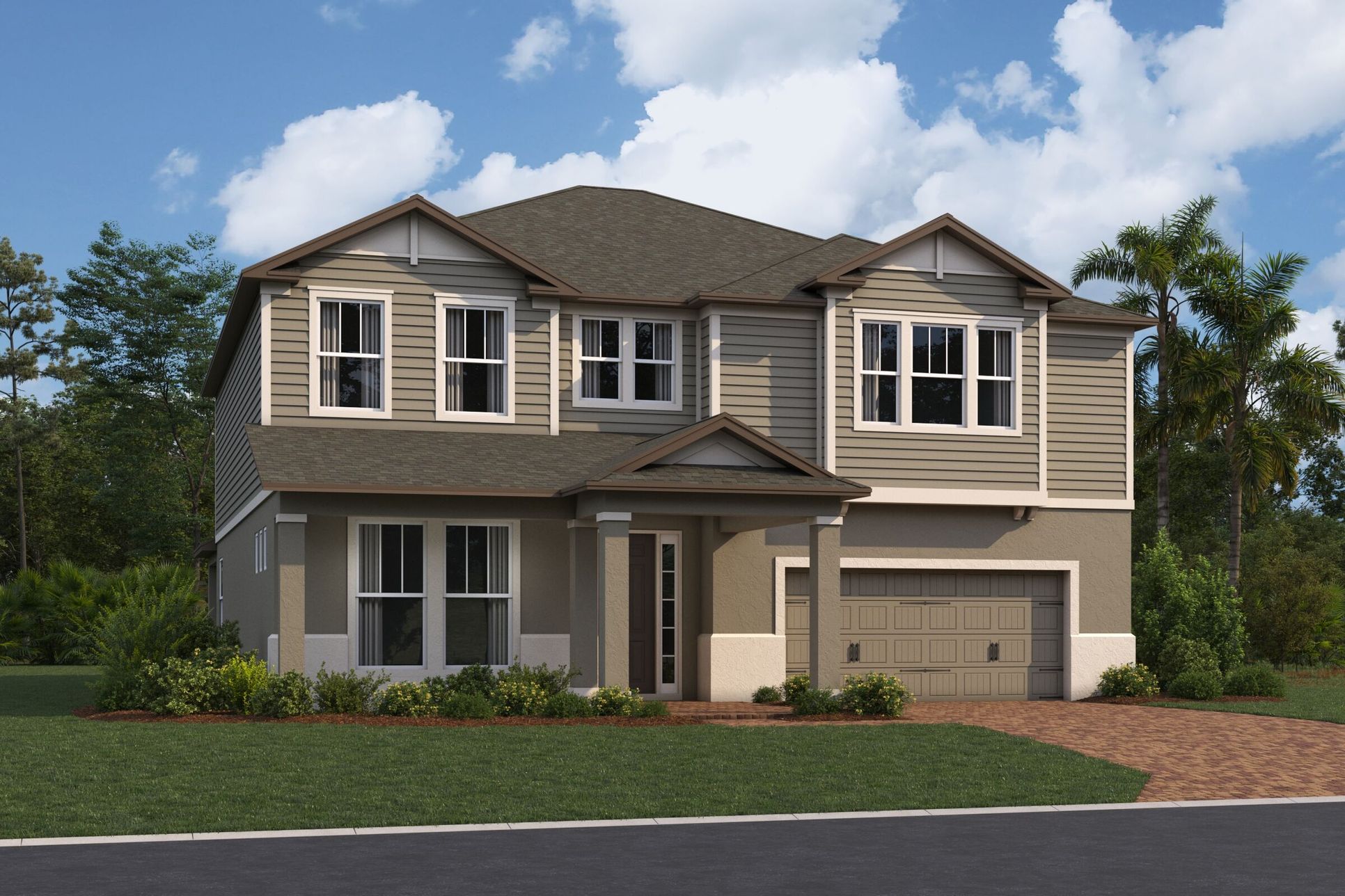 Glenwood Elevation D1:Glenwood Elevation D1