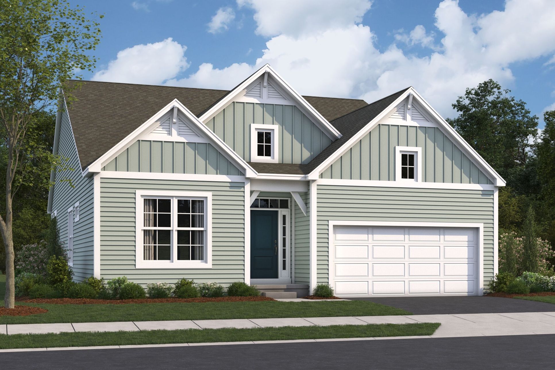 Wesleyan Elevation A:Wesleyan Elevation A