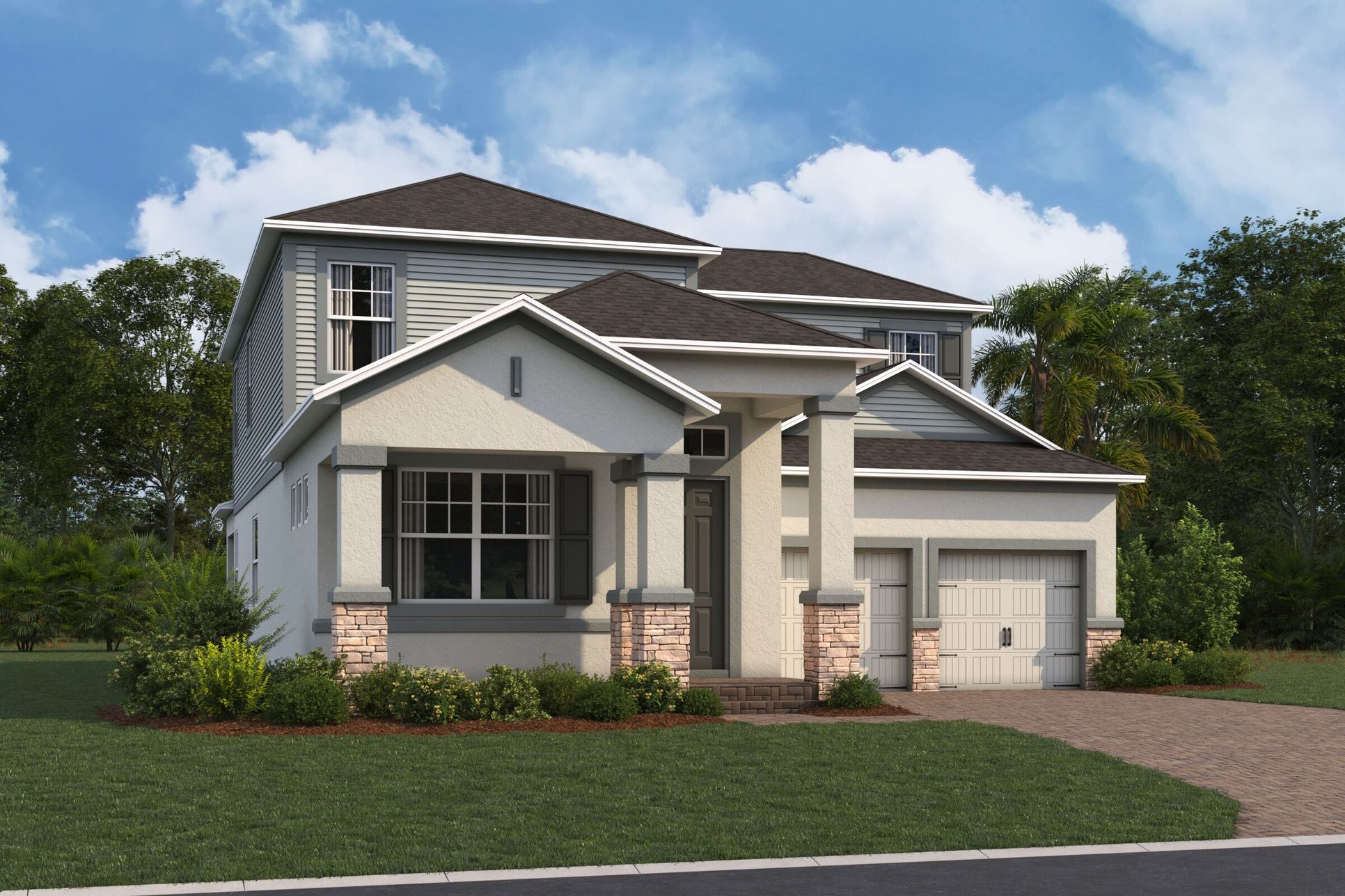Dorchester-Elevation D1:Dorchester-Elevation D1