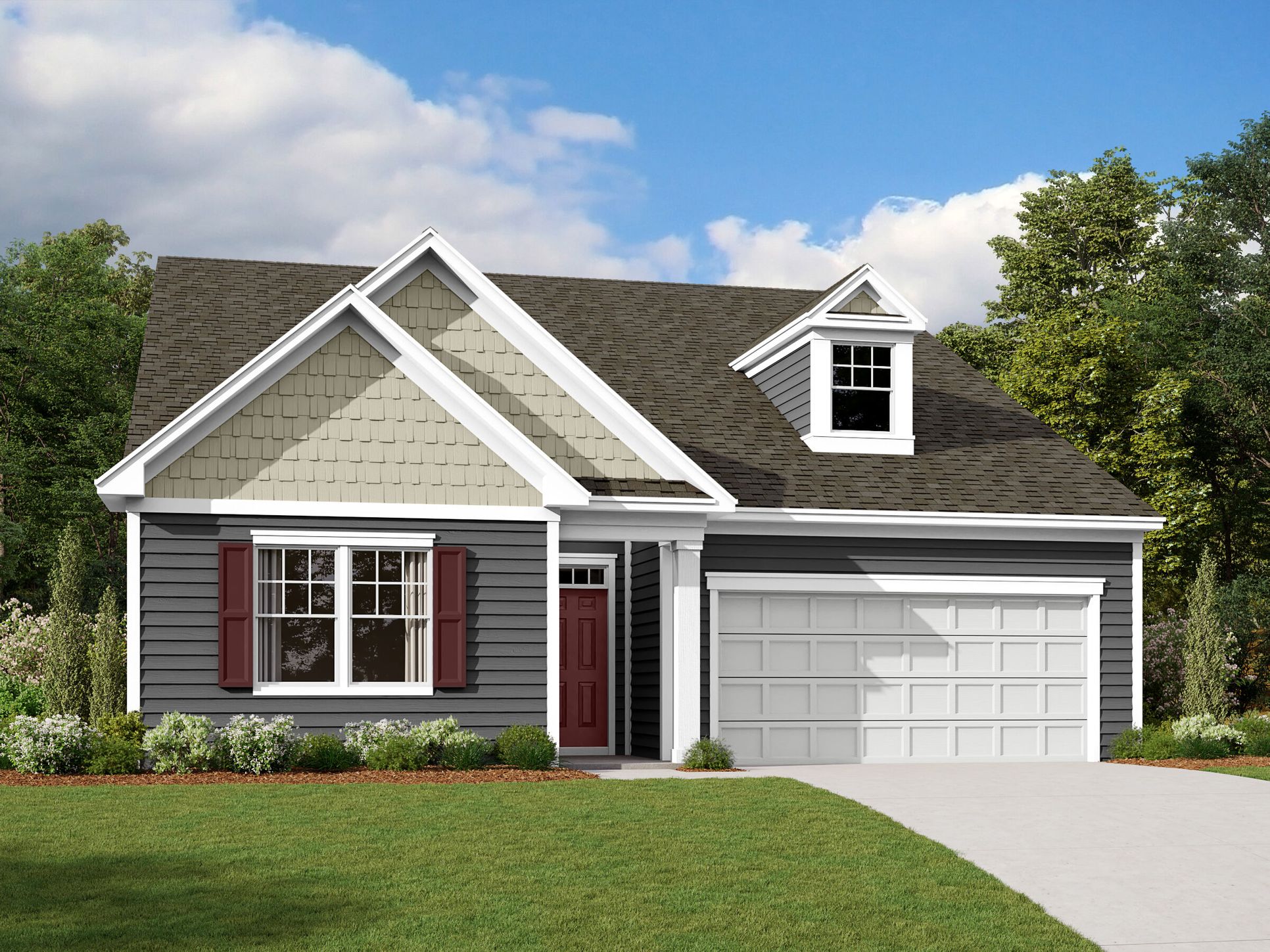 Oxford Elevation A:Oxford Elevation A
